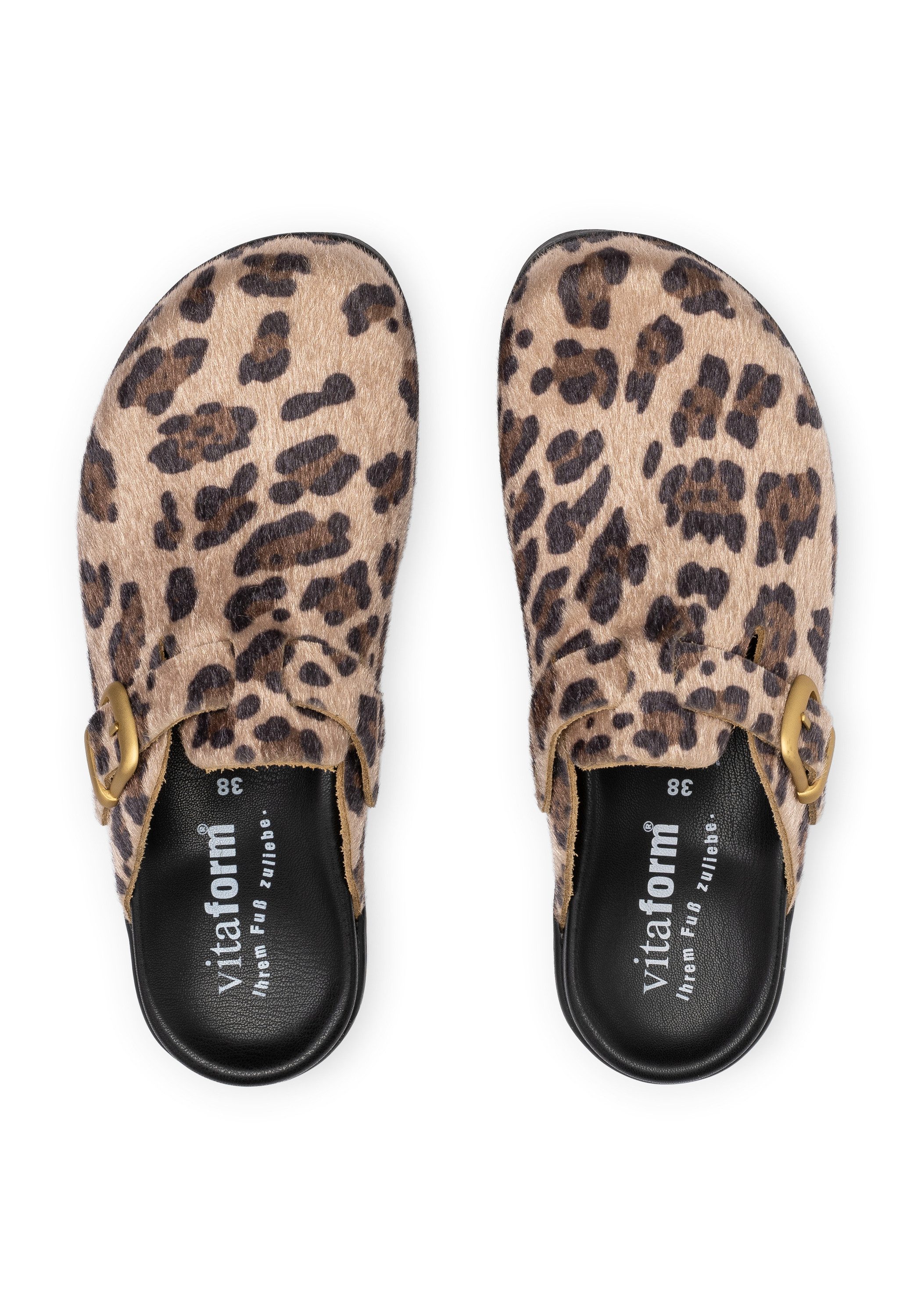 vitaform Damen Clogs Textil Clog