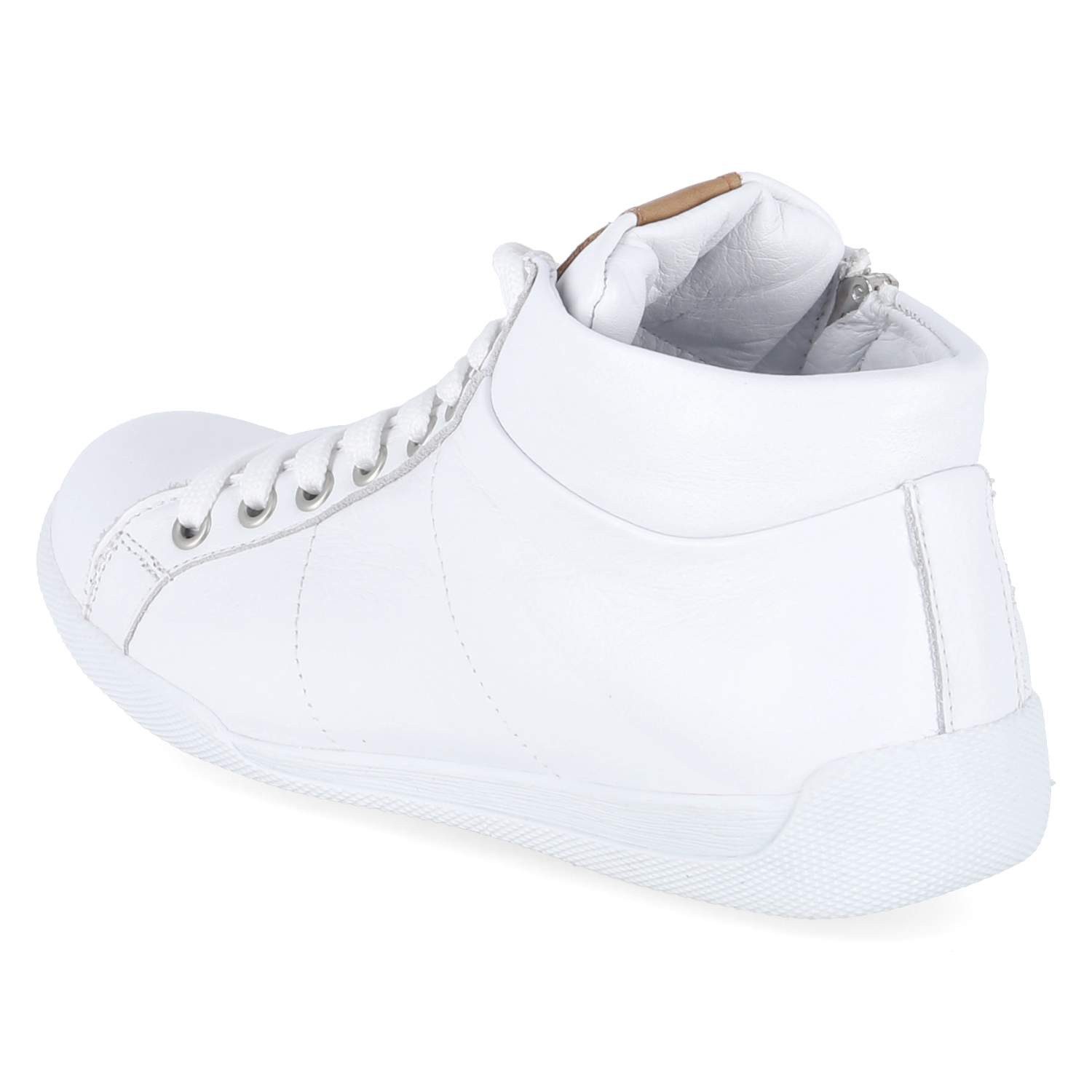 Andrea Conti Andrea Conti 034361-9534 WEISS/BRANDY Damen Glattleder braun Schnürstiefel