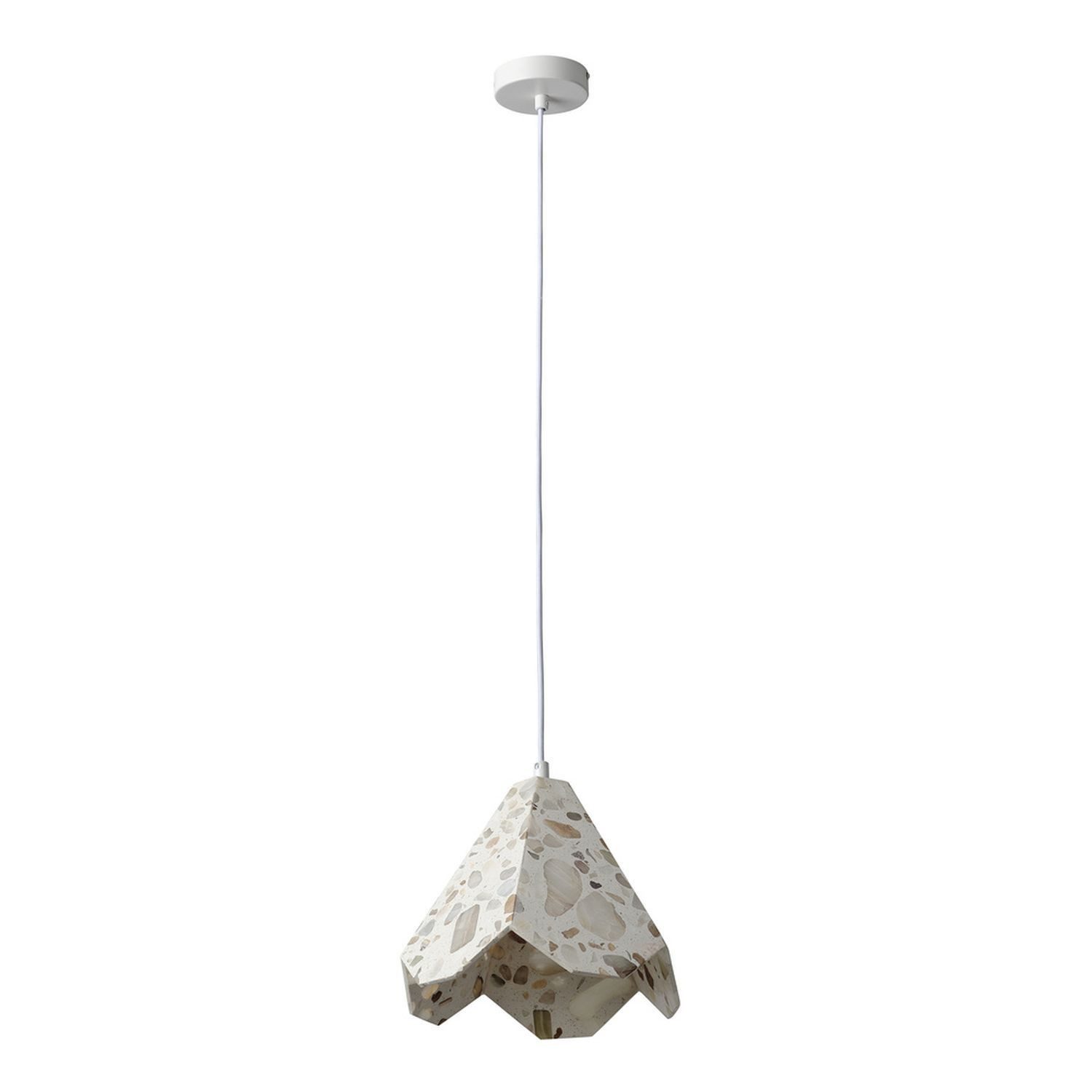 Licht-Erlebnisse Pendelleuchte NERENIS, ohne Leuchtmittel, E27 Ø 264 cm H: max. 150 cm rund Modern Hängeleuchte