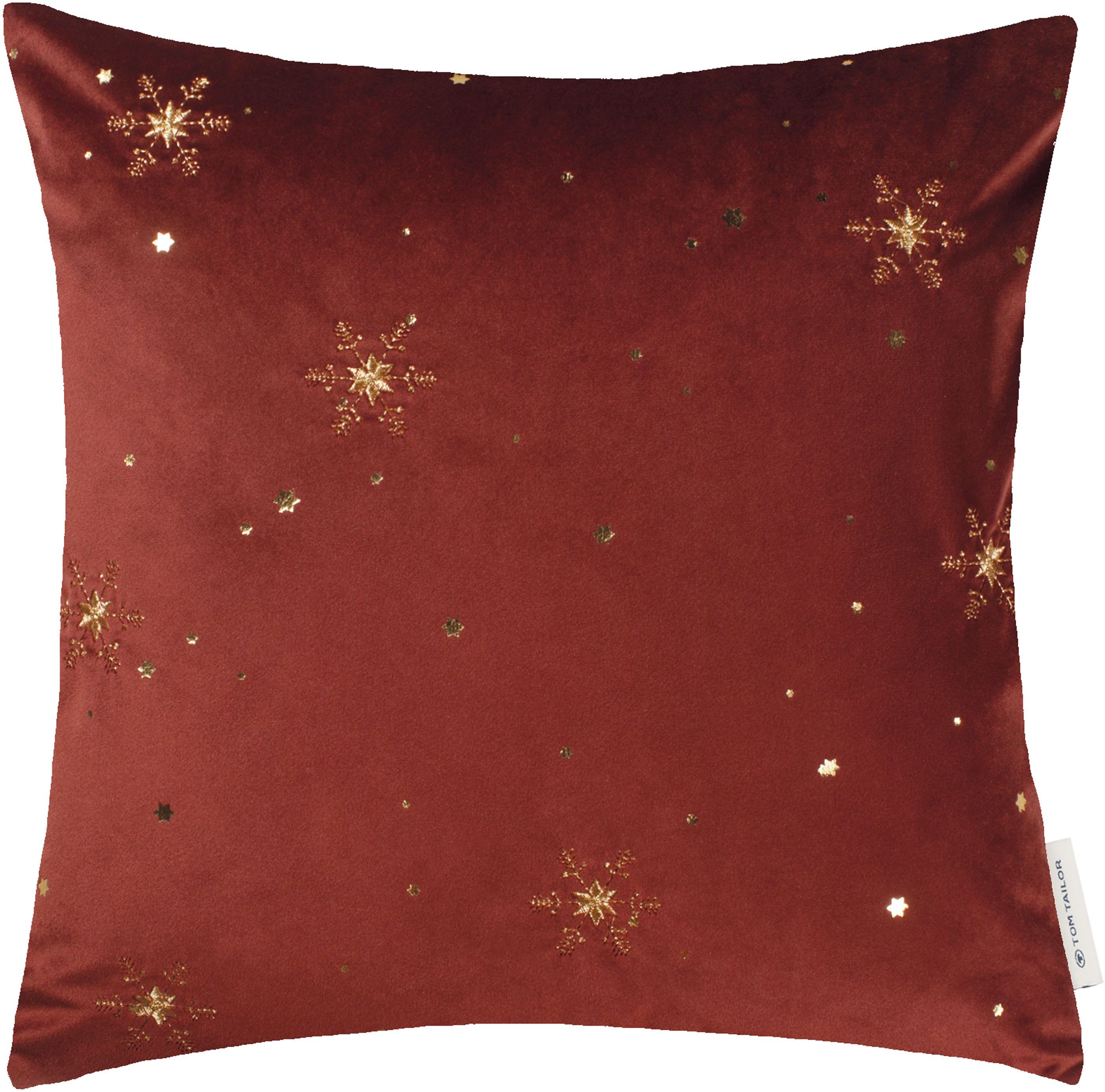 TOM TAILOR HOME Dekokissen Sparkling Stars, Kissenhülle ohne Füllung, 1 Stück