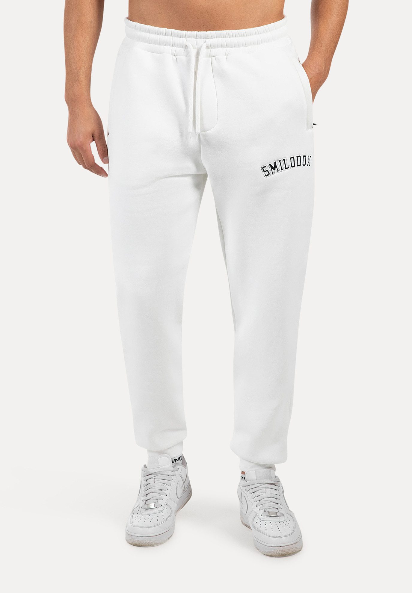 Smilodox Jogginghose Kayson, Oversize Freizeithose mit Reißverschlusstasche günstig online kaufen