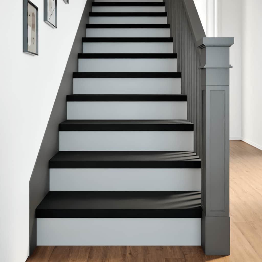 vidaXL Treppenstufe, Treppenstufen 16 Stk. Dunkelbraun 70x25x2 cm Massivholz Eiche