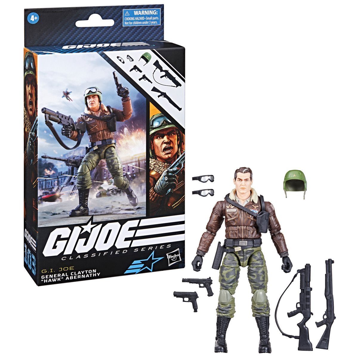 Hasbro Actionfigur G.I. Joe Classified Series General Clayton "Hawk "Abernathy 6 Inch Act