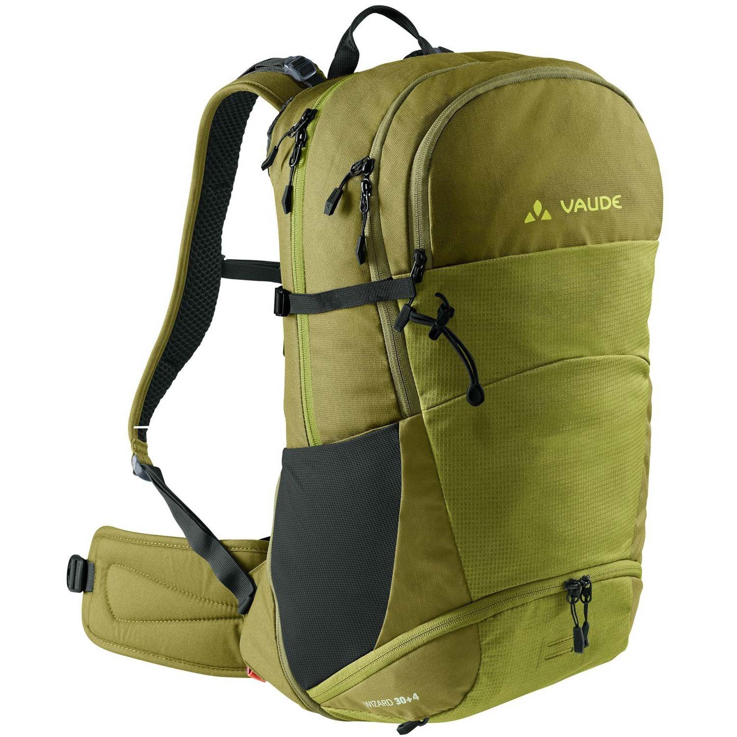 VAUDE Rucksack Vaude Wanderrucksack Wizard 30+4 avocado (Stück, Stück)