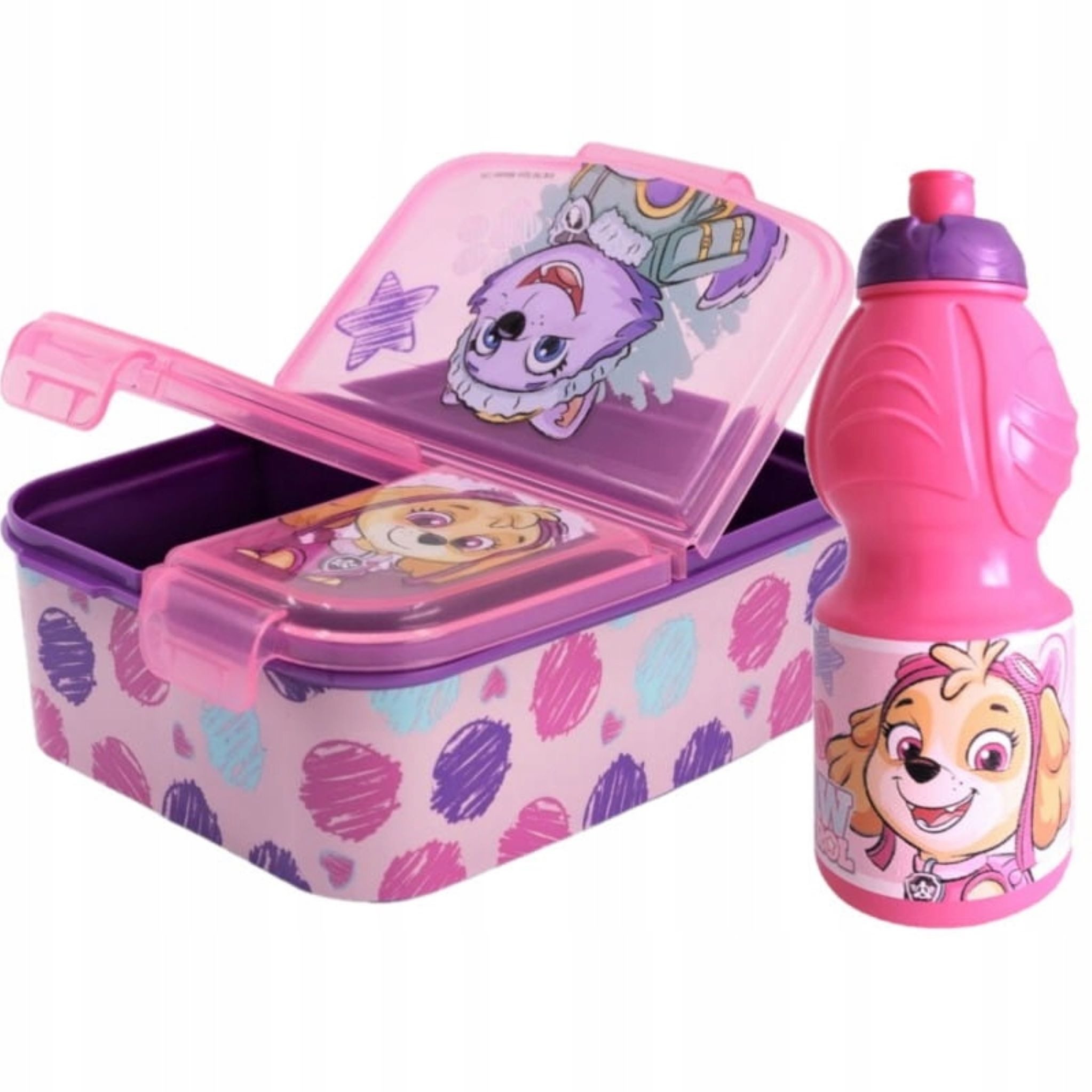 Festivalartikel Lunchbox Paw Patrol Brotdose und Trinkflasche für Kinder
