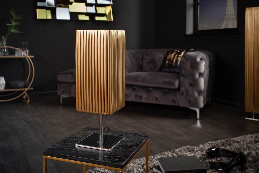 riess-ambiente Tischleuchte PARIS 43cm gold, ohne Leuchtmittel, Modern Design – Bild 2 von 5