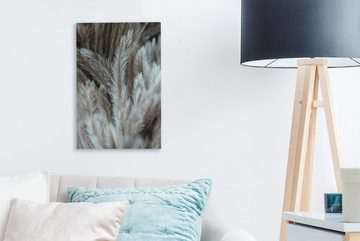 OneMillionCanvasses® Leinwandbild Beruhigendes Bild von weichen Federn, (1 St), Leinwandbild fertig bespannt inkl. Zackenaufhänger, Gemälde, 20x30 cm