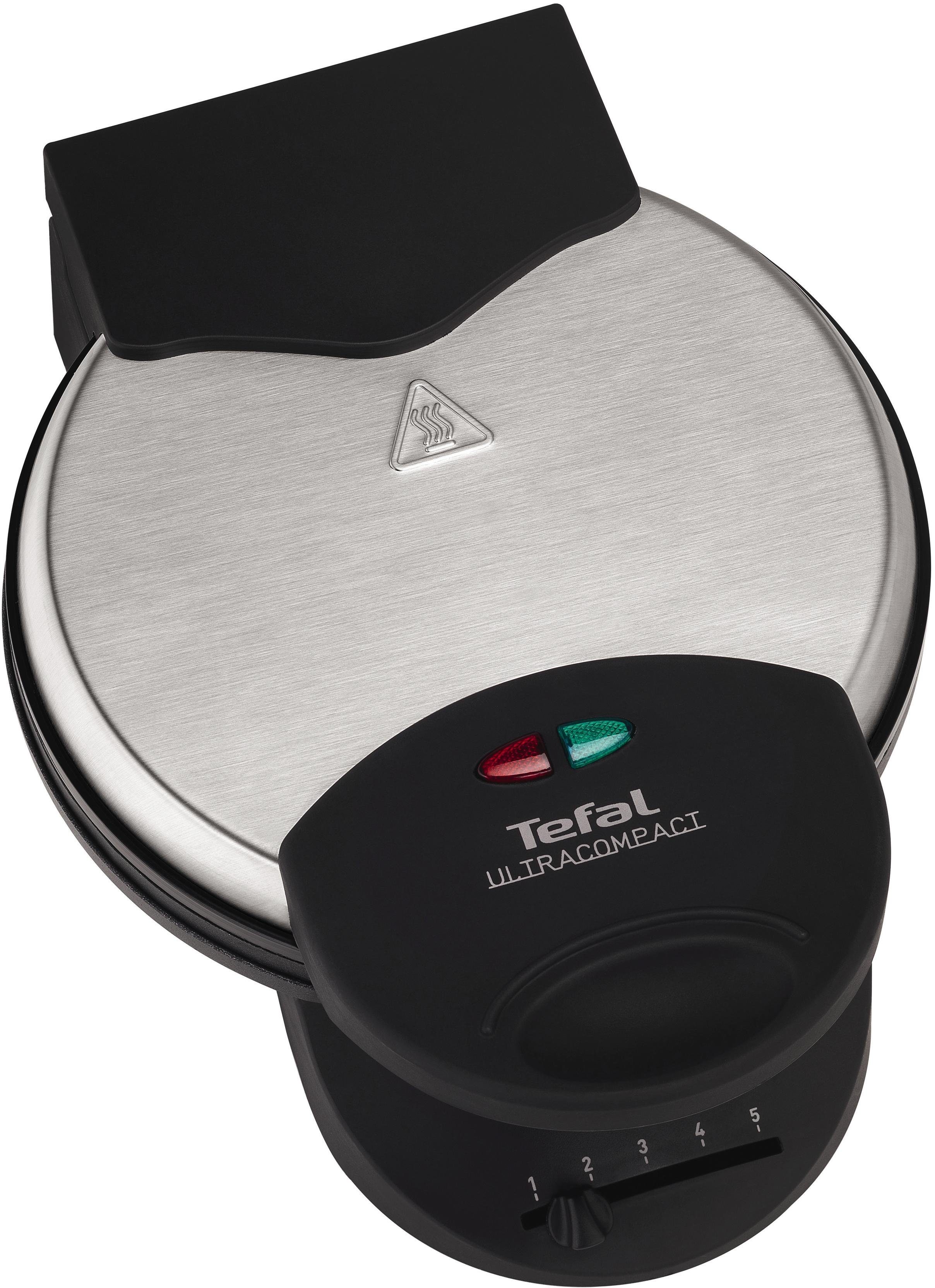 Tefal Waffeleisen WM310D, 1000 W, Waffeln in Herzform, stufenloser Temperatur für Wunsch-Bräunung