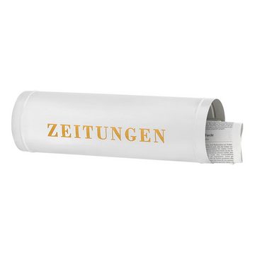 Burg Wächter Briefkasten Zeitungsbox 800 W Farbe weiß