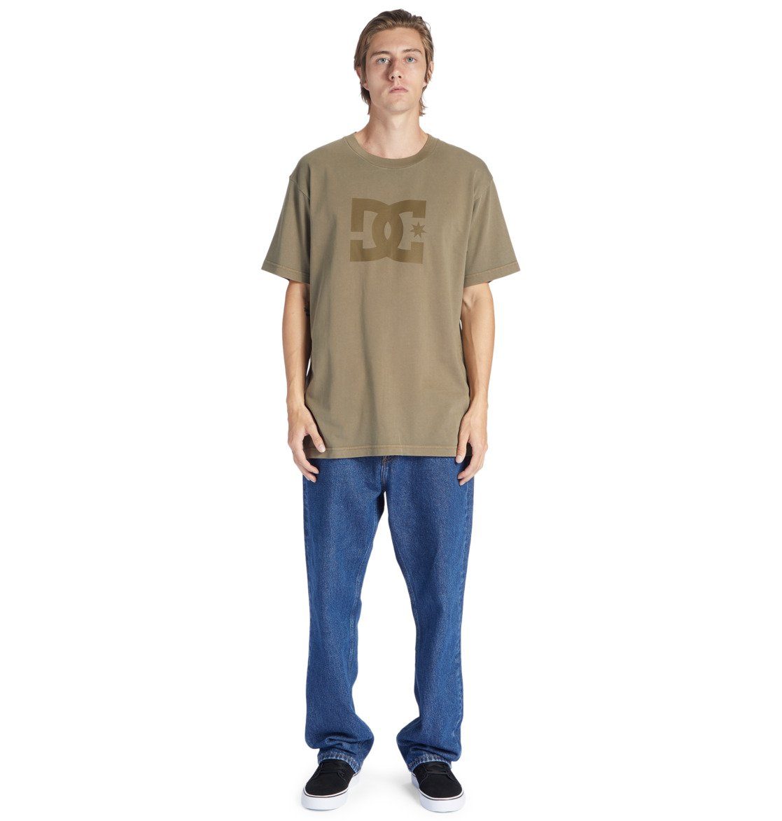 Enzyme Wash Shoes Pigment DC Star DC T-Shirt Capers Dye