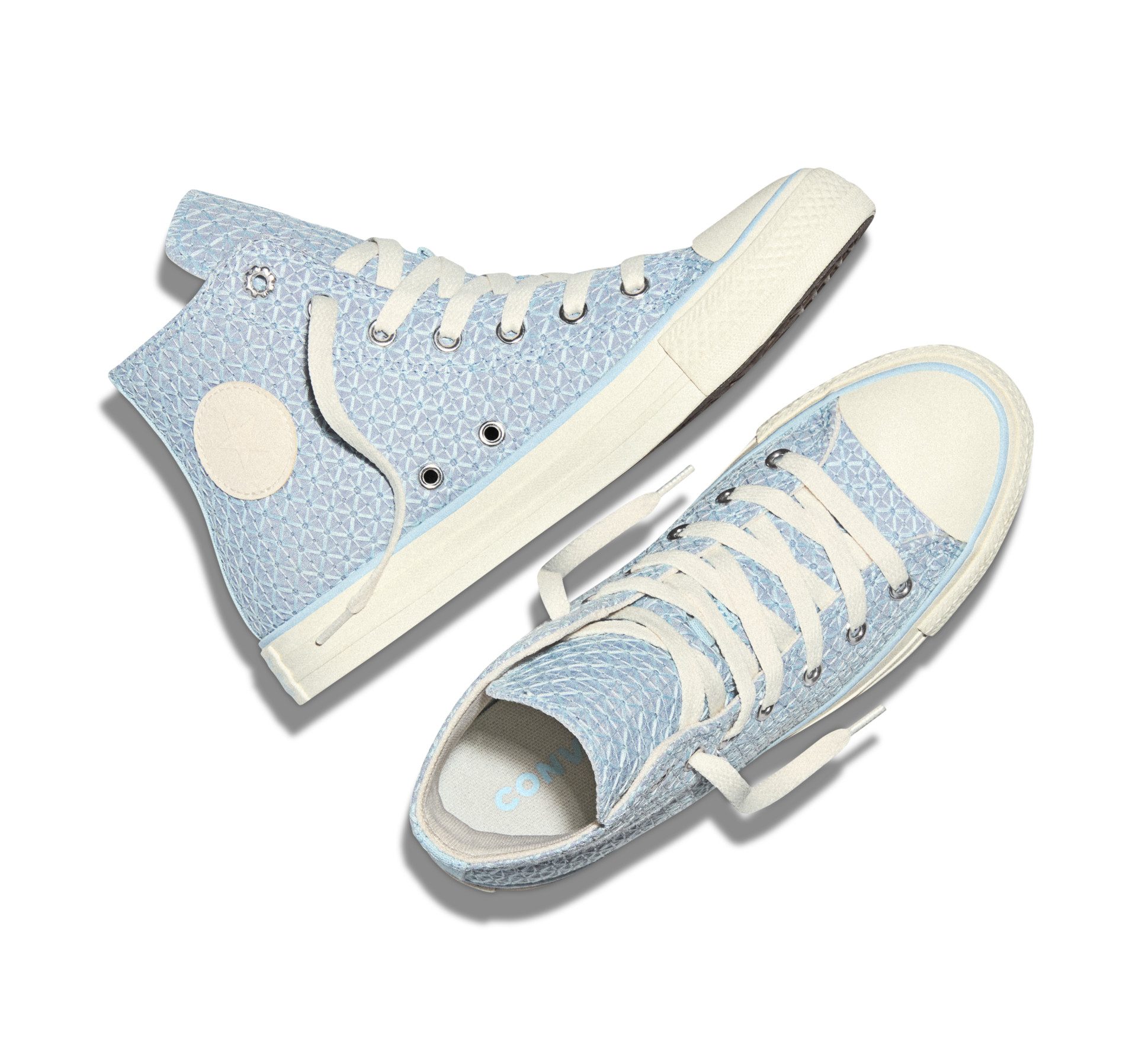 Converse CHUCK TAYLOR ALL STAR CROCHET Sneaker (für Jugendliche) für Freizeitaktivitäten, mit profiliertem Laufsohlenprofil – Bild 4 von 5