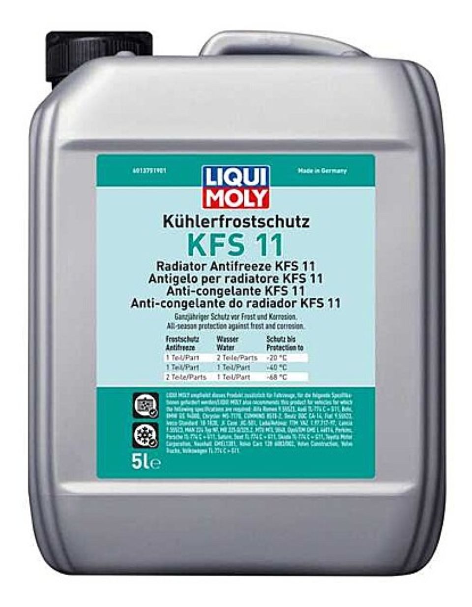 Liqui Moly Öl-Additiv Kühlerfrostschutz KFS 11, 5 l, (1-St)