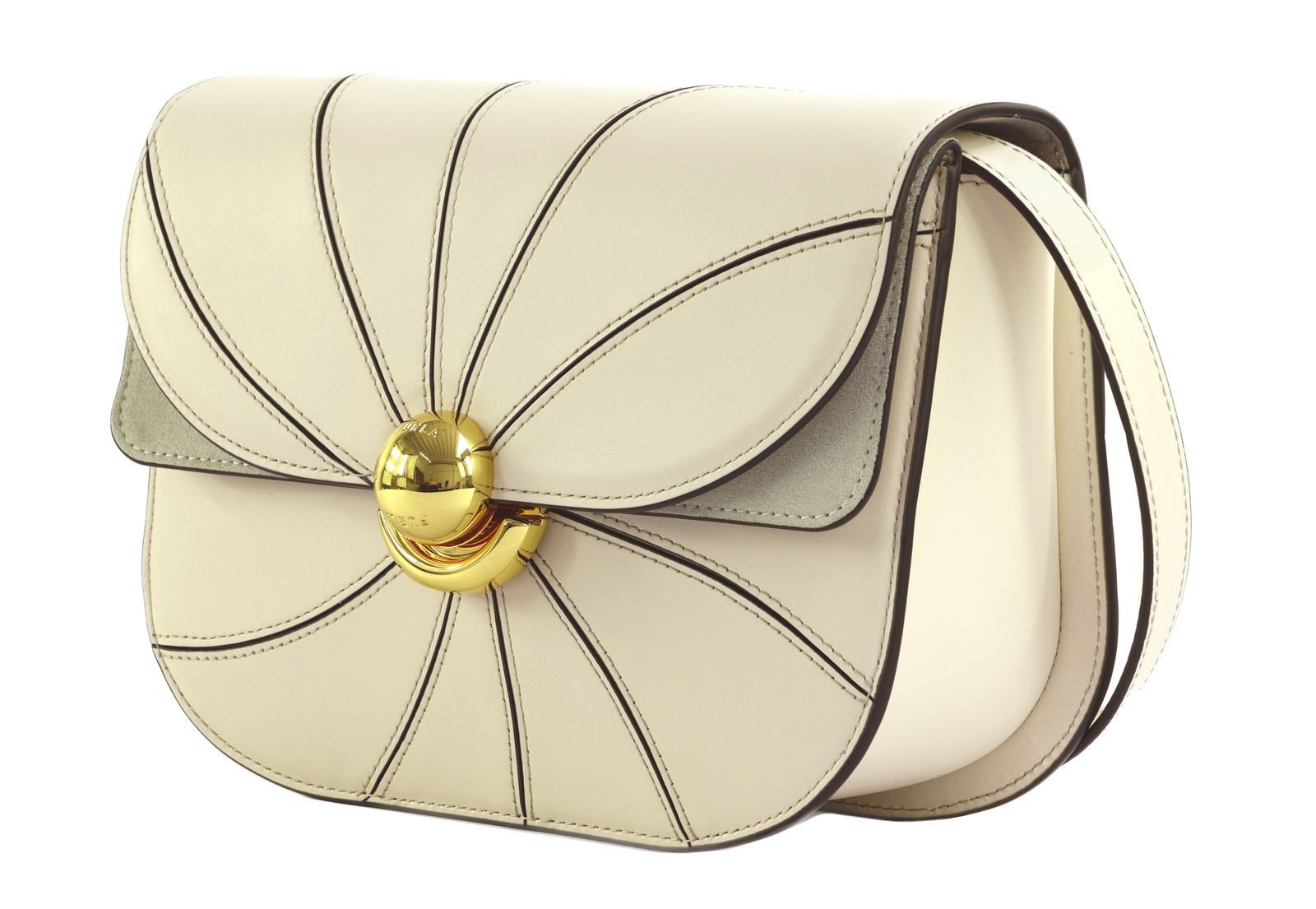 Furla Umhängetasche Crossbody Round, aus echtem Leder