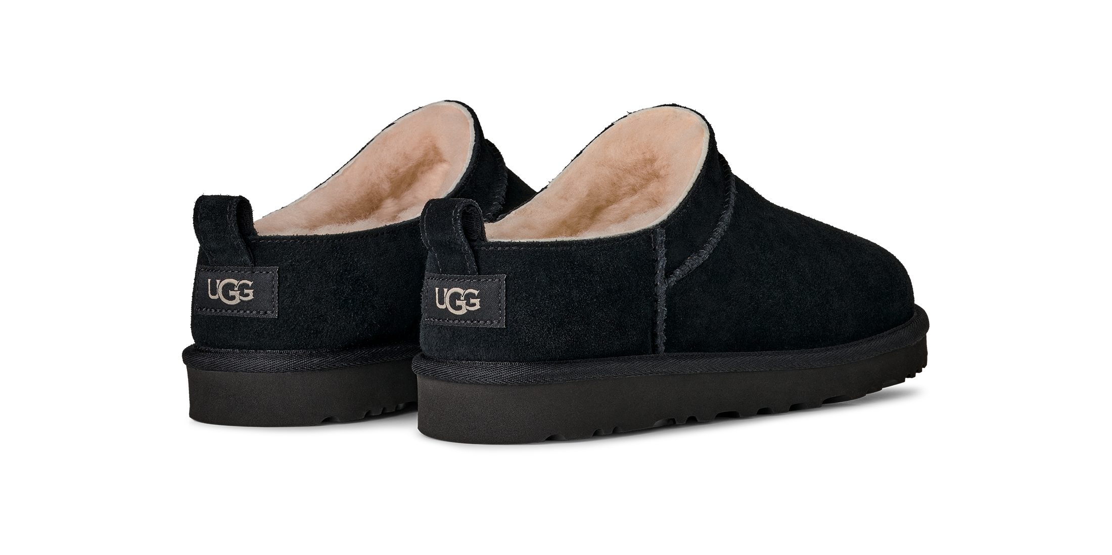UGG Unisex CLASSIC MICRO Schlupfboots Boots, Clogs mit praktischer Anziehlasche