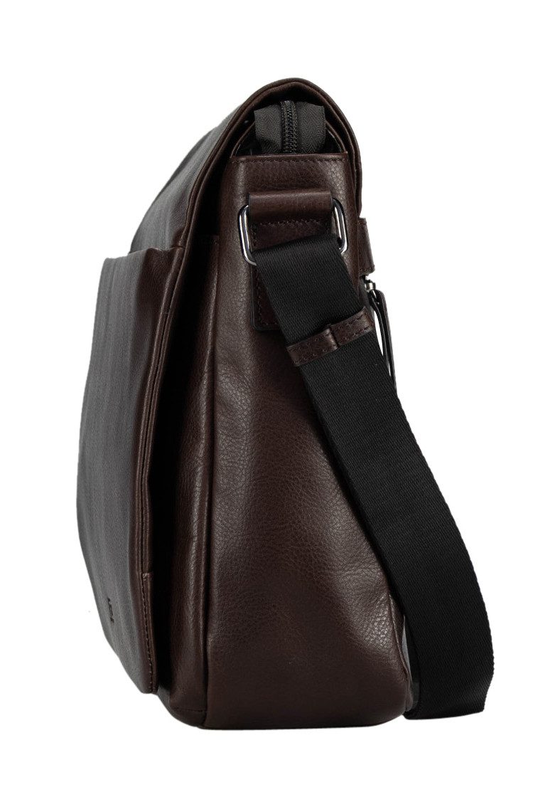 Jost Laptoptasche Shoulder Bag, aus echtem Rindsleder