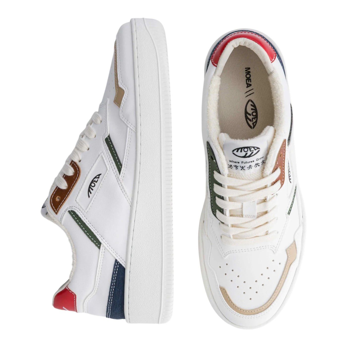 Moea Origin - All In - weiss/bunt Sneaker