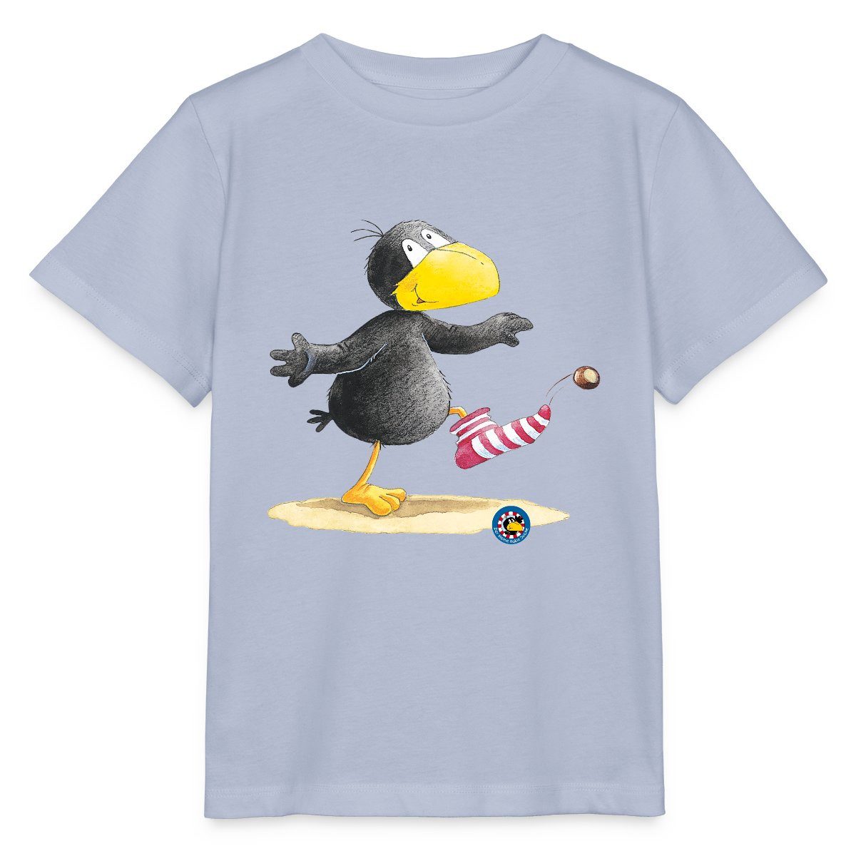 Spreadshirt T-Shirt Der kleine Rabe Socke Kastanie Kinder Basic T-Shirt (1-tlg)