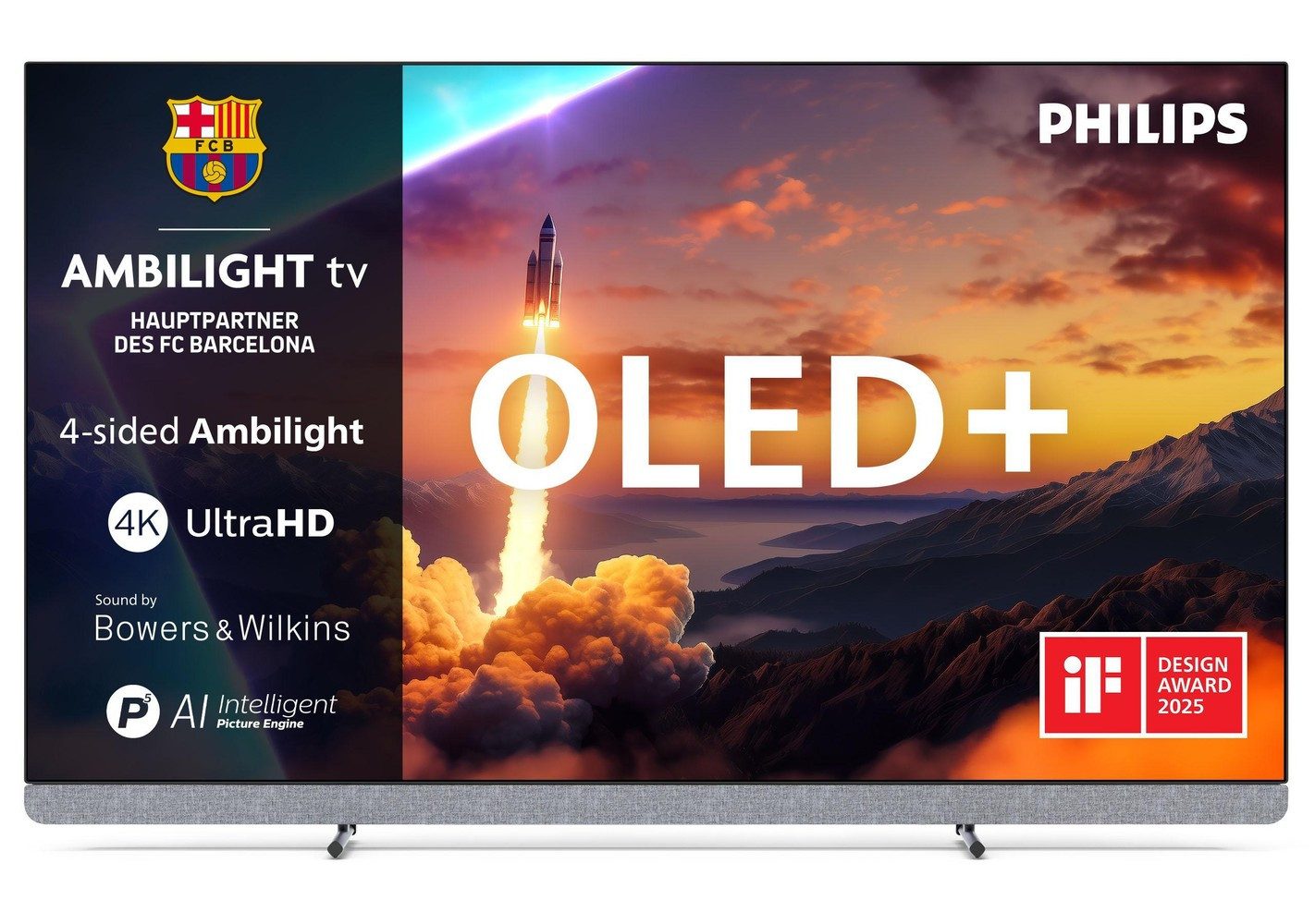 Philips 77OLED910 OLED-Fernseher (77 Zoll, 4K Ultra HD)