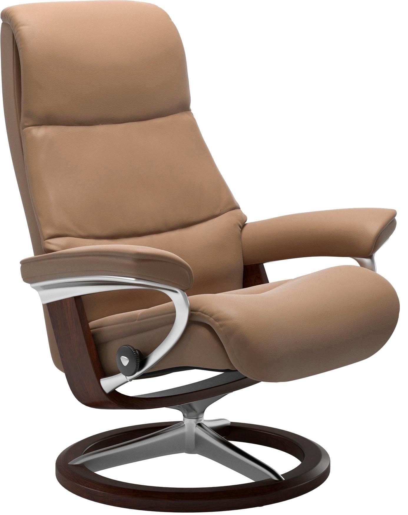 View, Größe mit Signature Braun L,Gestell Base, Stressless® Relaxsessel