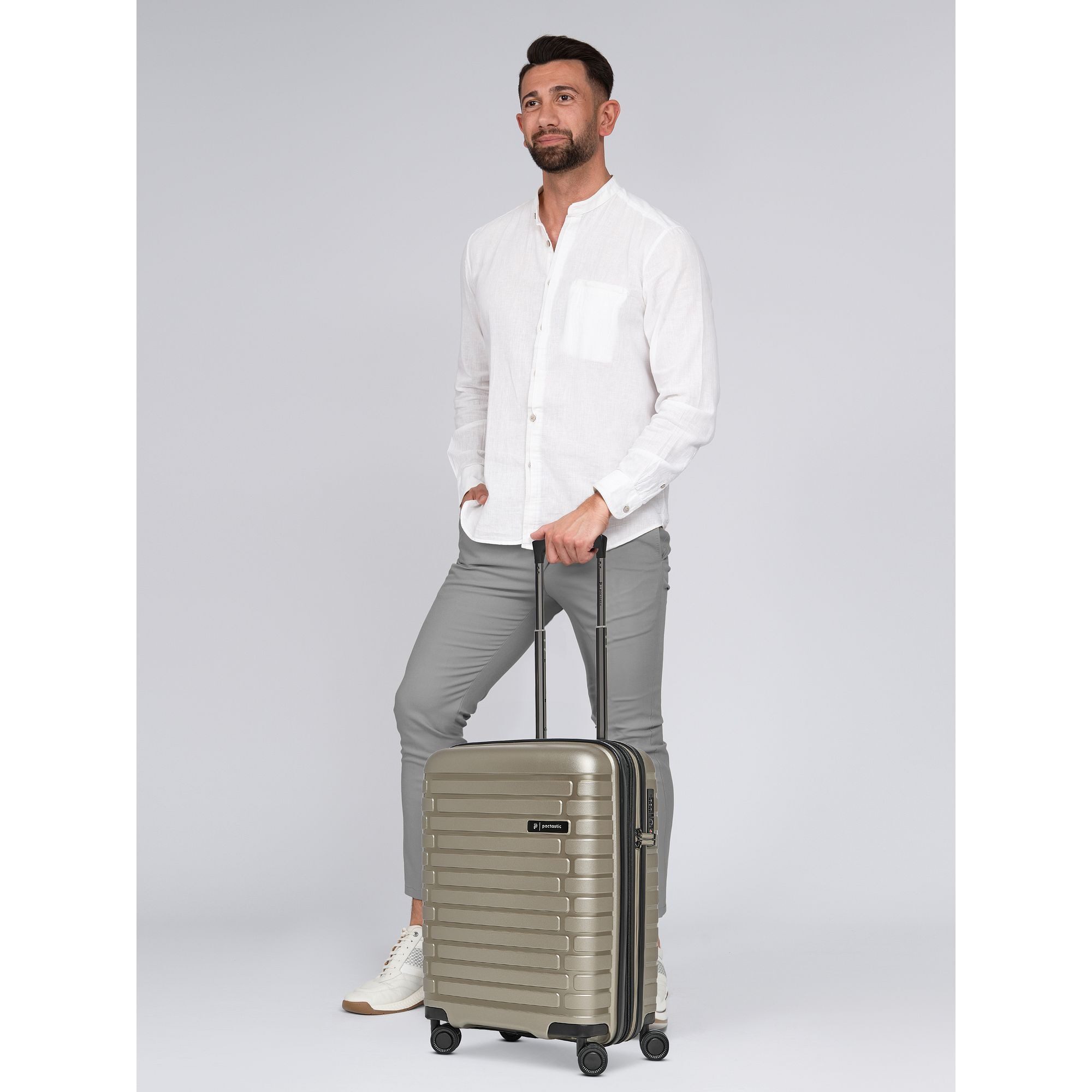 Pactastic Handgepäck-Trolley Collection 04, 4 Rollen, Polypropylen günstig online kaufen