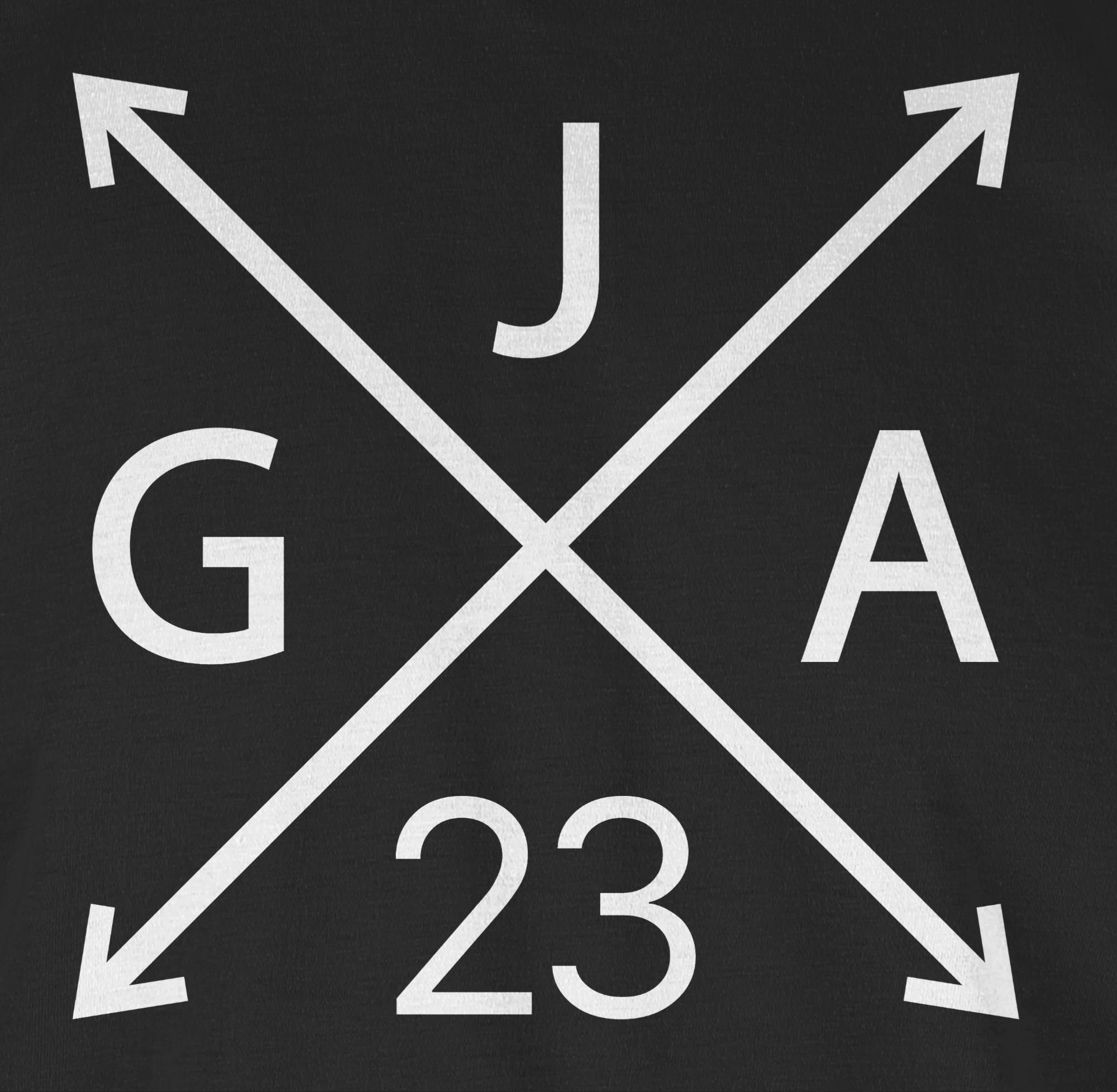 2023 01 Männer JGA T-Shirt Schwarz Shirtracer JGA