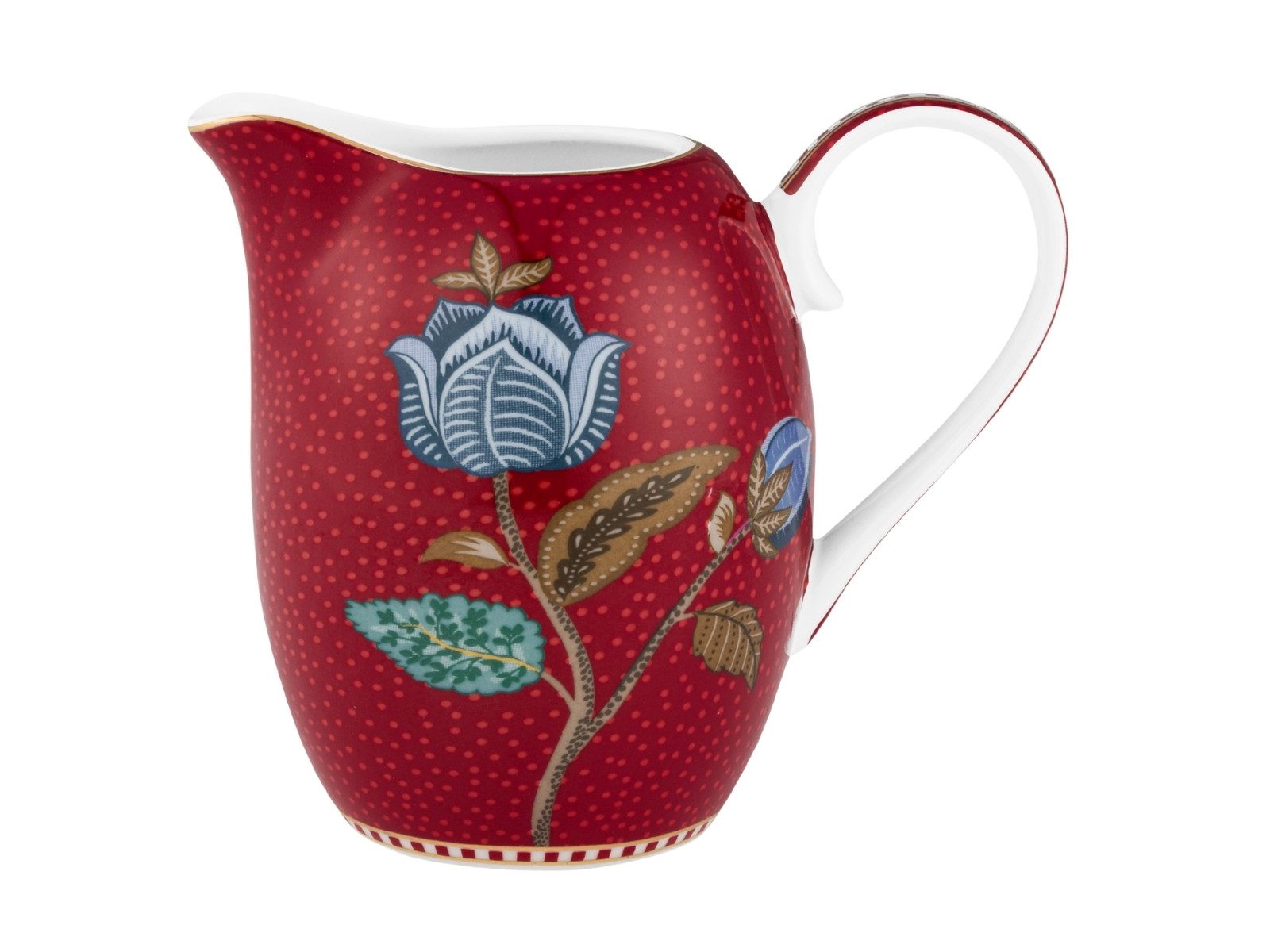 PiP Studio Kanne Blooming Tales Fantasy Dark Red Small Krug 0,25l