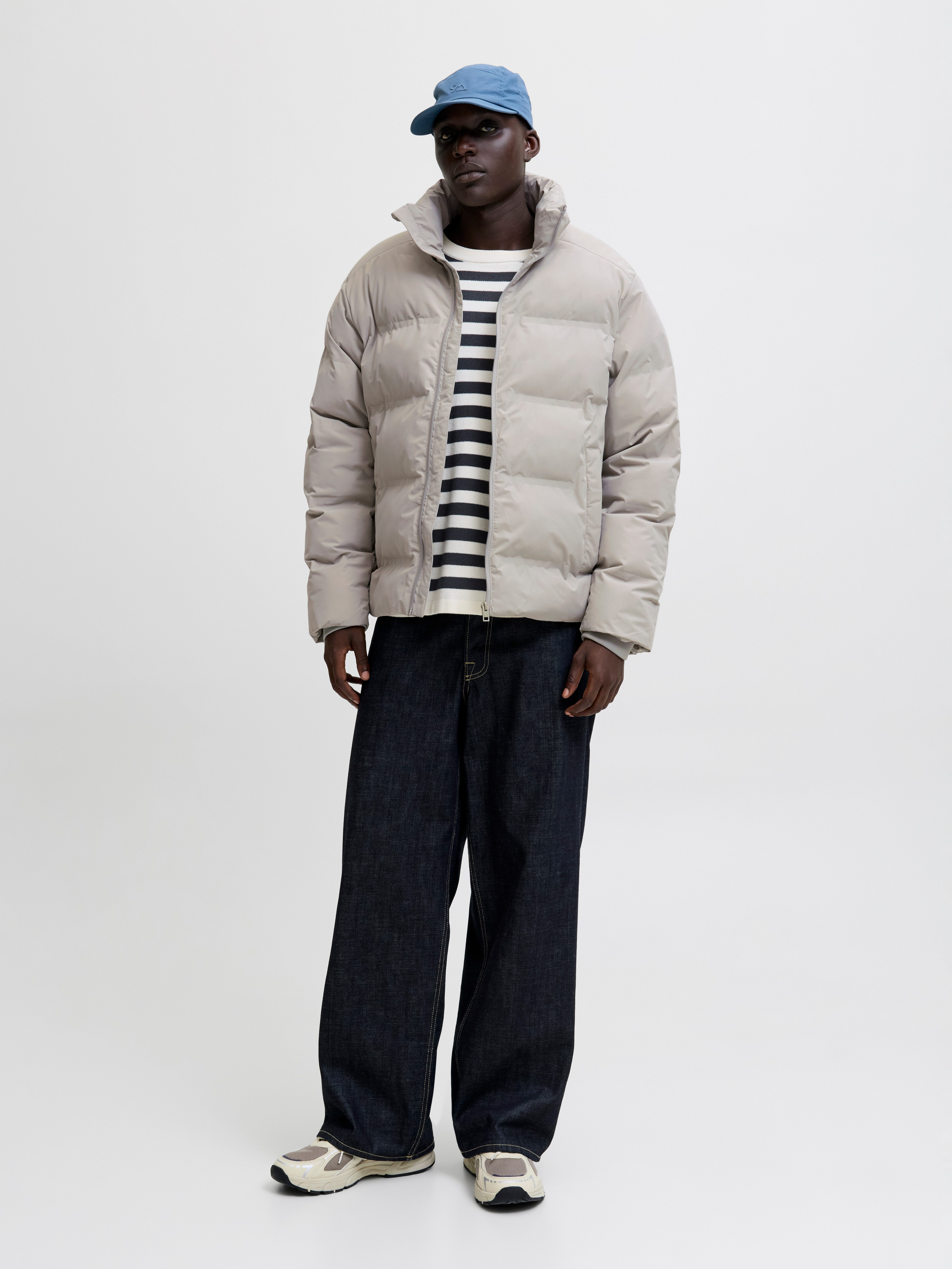 Jack & Jones Steppjacke JJESOHO PUFFER COLLAR SN