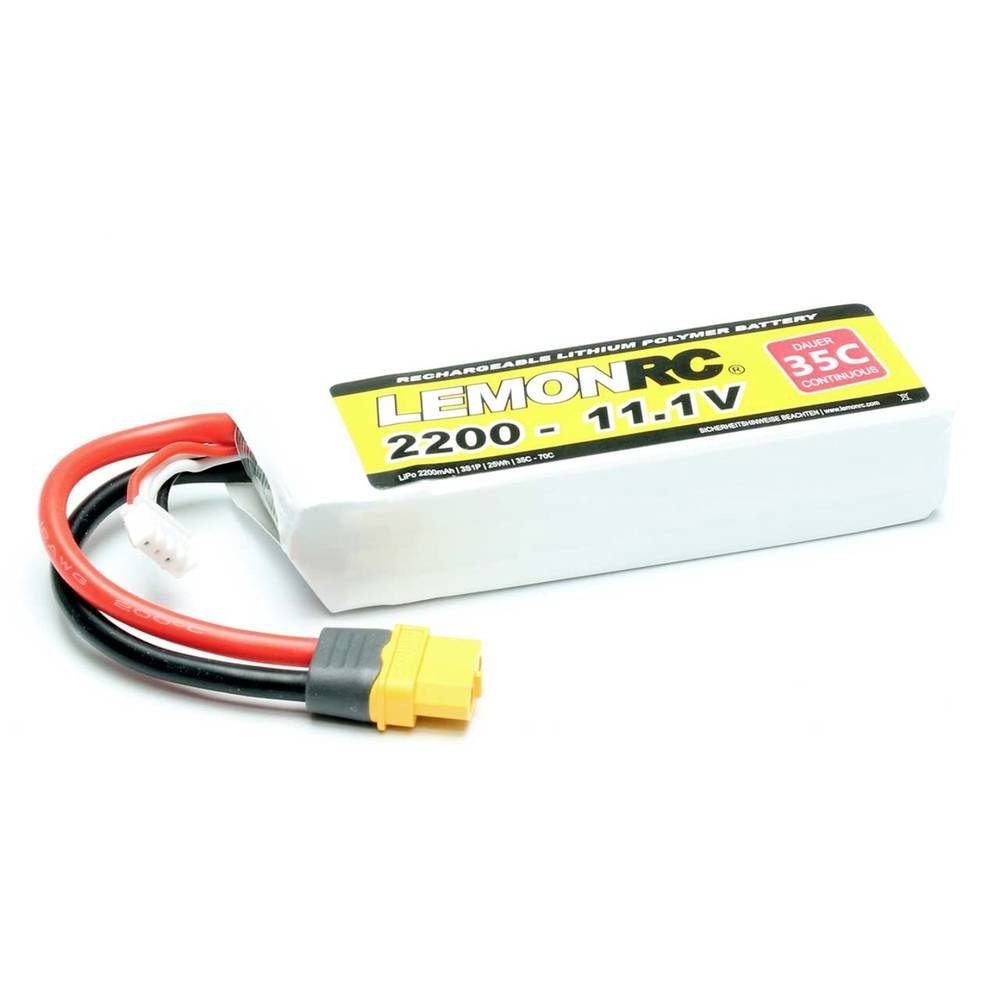 LemonRC LiPo Akku 2200 - 11.1V (35C 15720 Akku