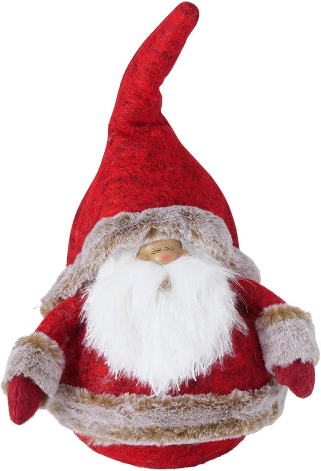 BOLTZE Пол дверной упор Plüsch Weihnachtsmann 32cmDekoration Дверная пружина 1,56 kg