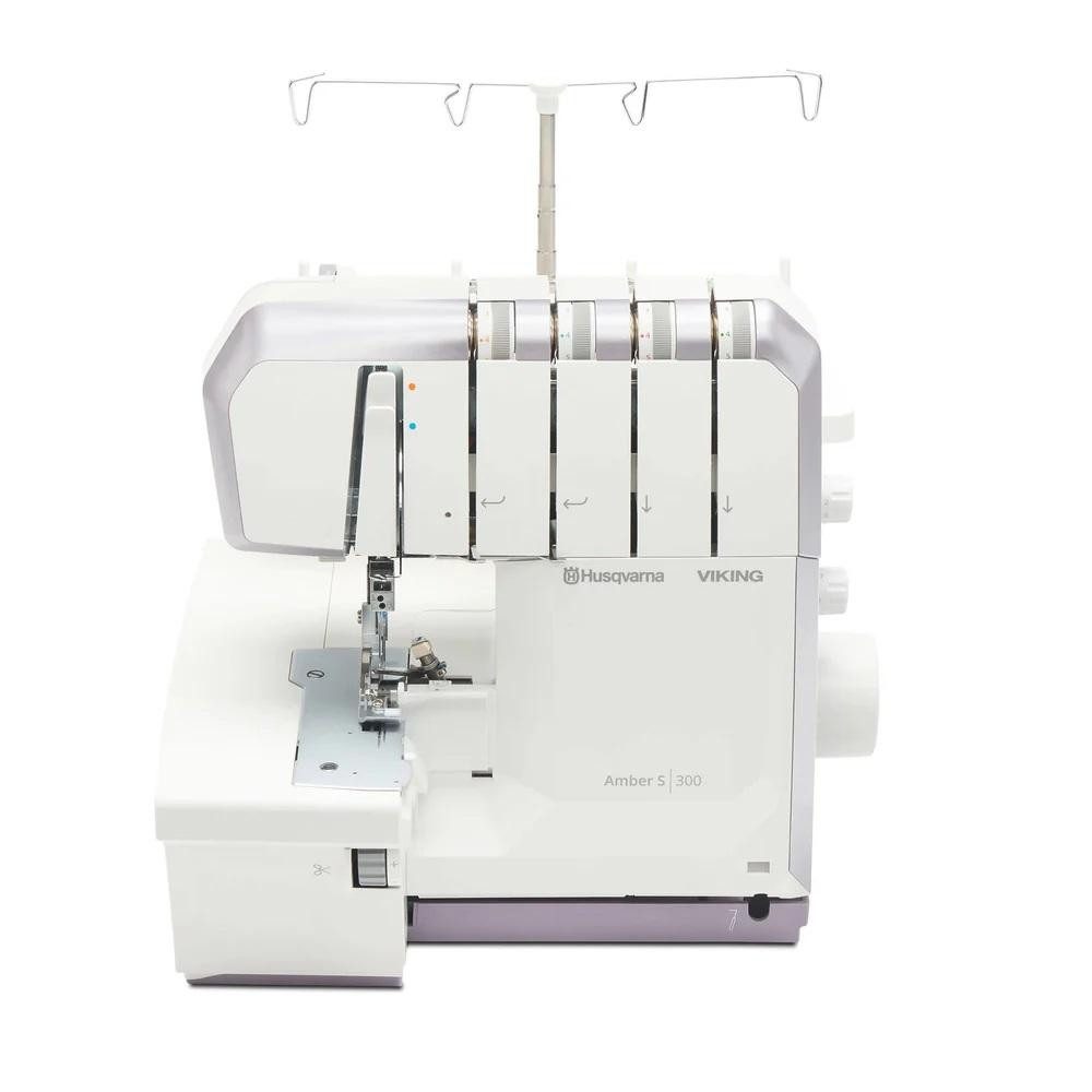 Husqvarna Viking - Amber S300 Overlock 2, 3, 4 Faden-Naht
