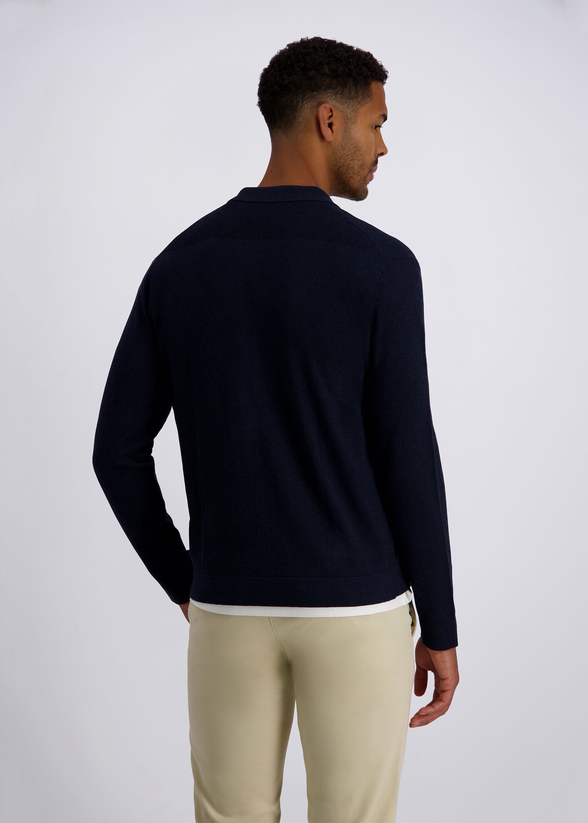 Pierre Cardin Strickjacke mit Polokragen – Bild 3 von 5