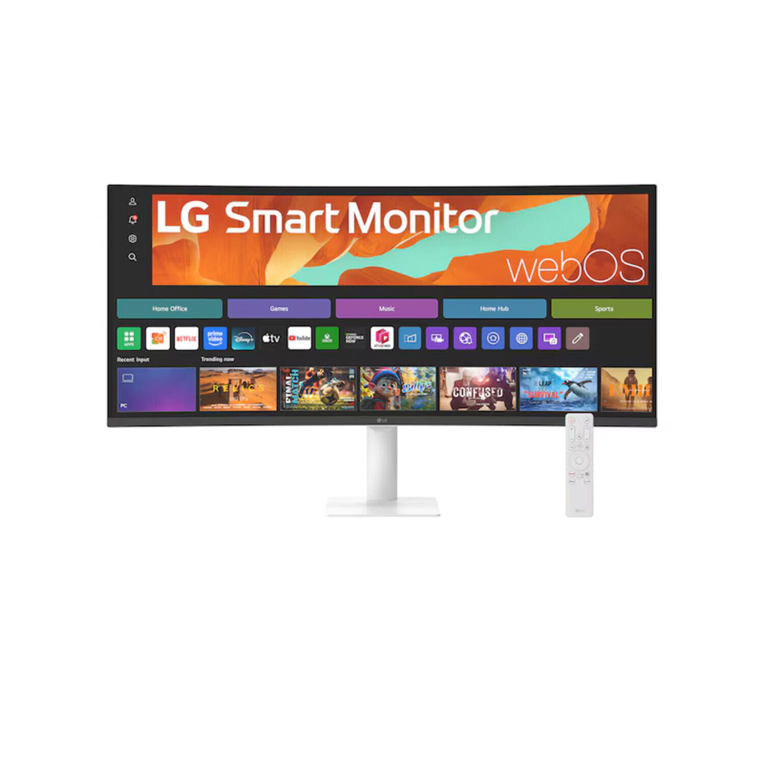 LG 34U601SA-W TFT-Monitor (3440 x 1440, 5 ms Reaktionszeit, 100 Hz, VA Panel)