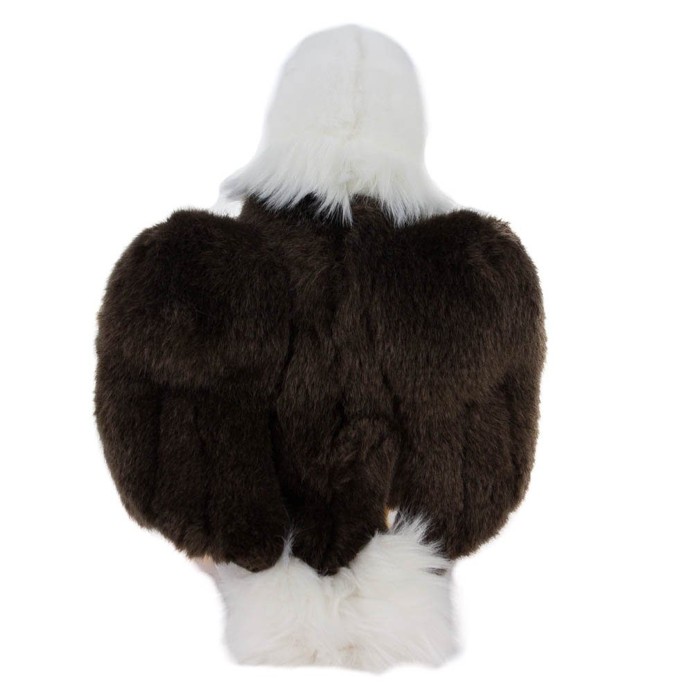 Teddys Rothenburg Kuscheltier Weißkopfseeadler stehend 24 cm Plüschadler Stofftier (Stoffadler, Plüschtier, Plüschvogel, Stoffvogel)