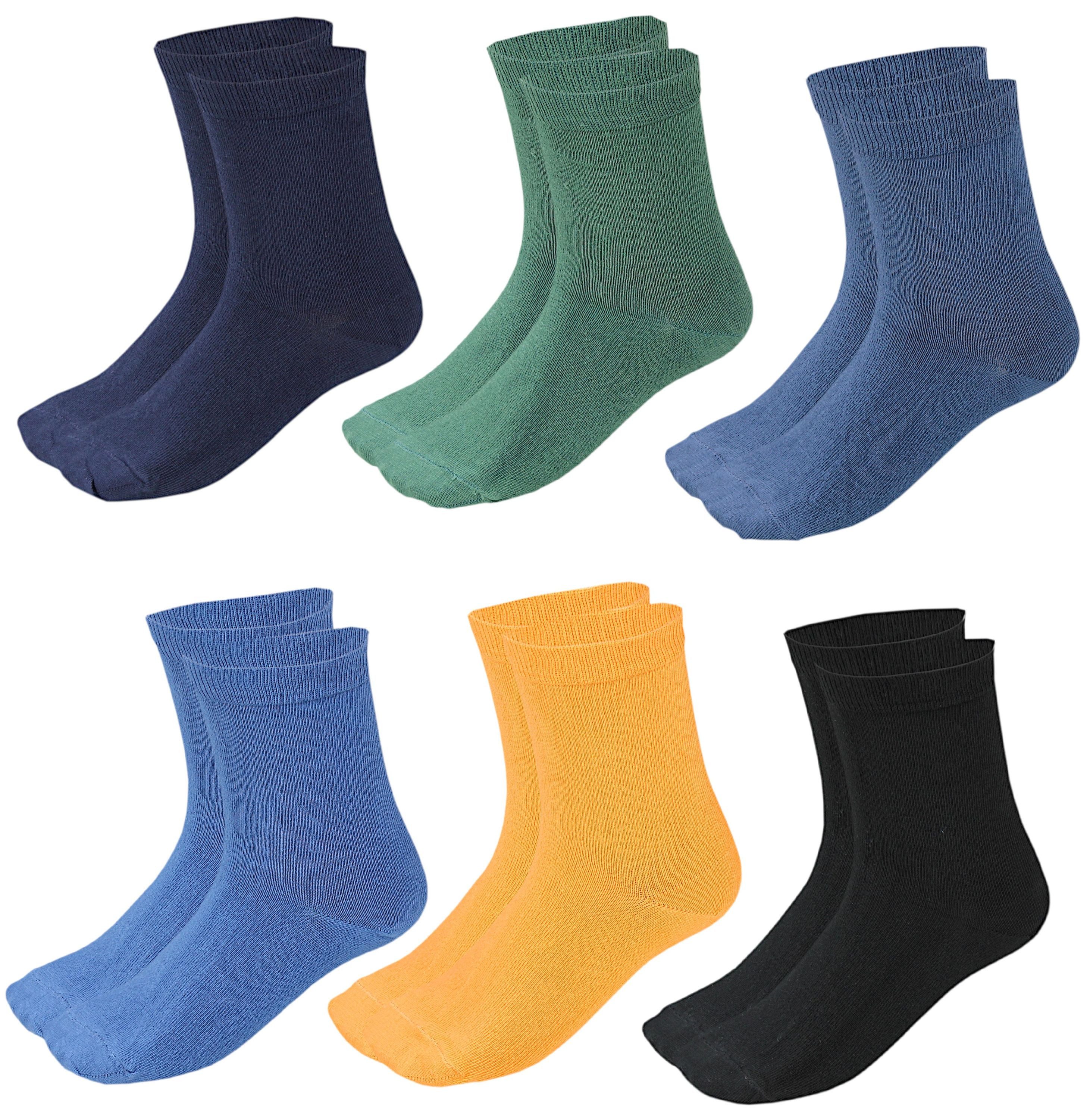Freizeitsocken TupTam Kinder Socken Bunt Gemustert 6er Pack für Mädchen und Jungen