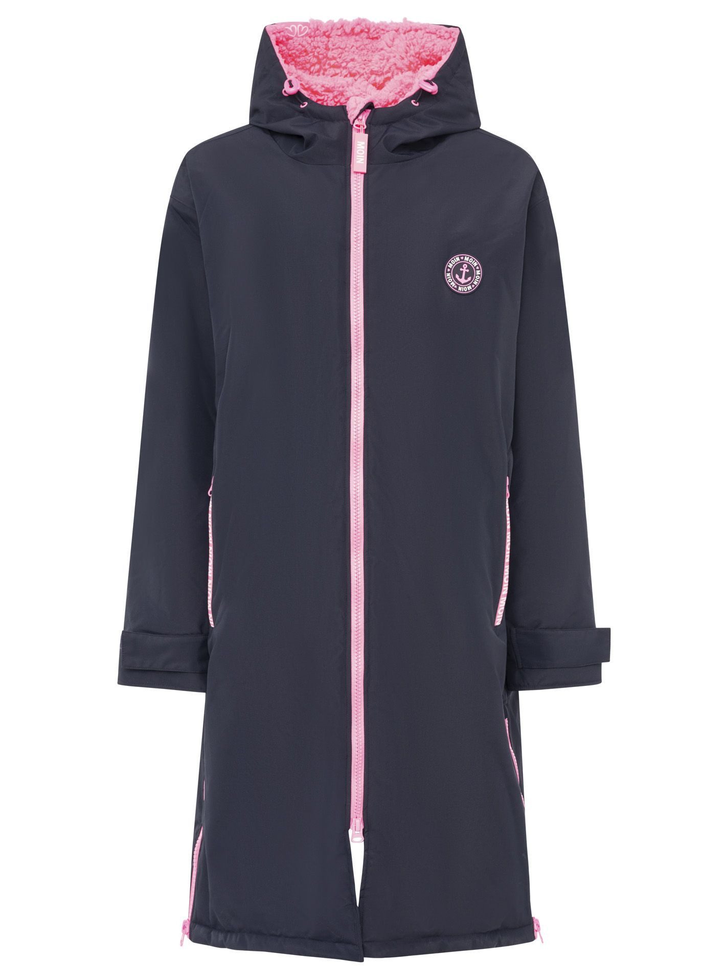 Zwillingsherz Outdoorjacke Zwillingsherz Oversize Windjacke Surferjacke günstig online kaufen