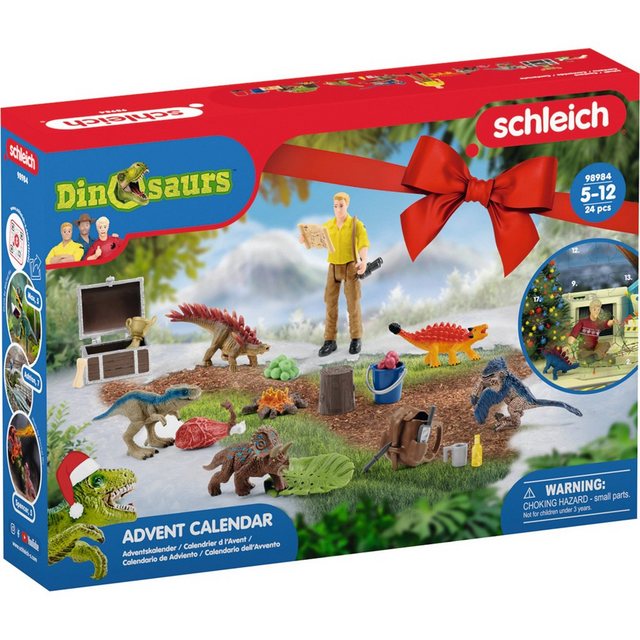 Schleich® Spielfigur Dinosaurs Adventskalender 2023