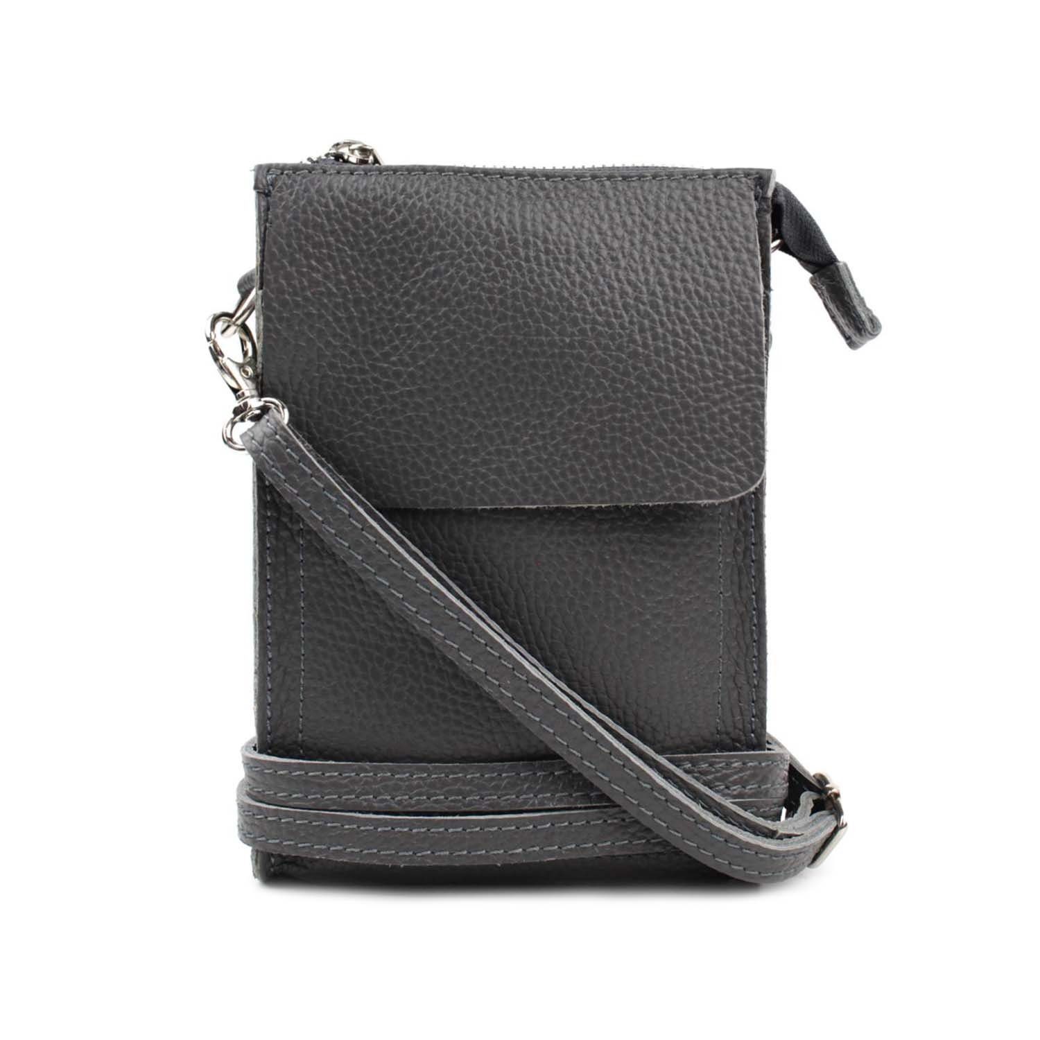 ITALYSHOP24 Schultertasche Damen Leder Handytasche Tasche günstig online kaufen