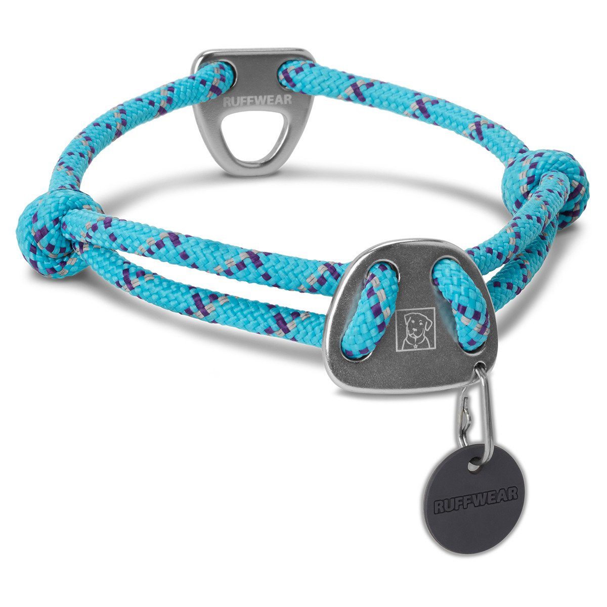 Ruffwear Hunde-Halsband Hundehalsband Knot-a-Collar Blue Atoll