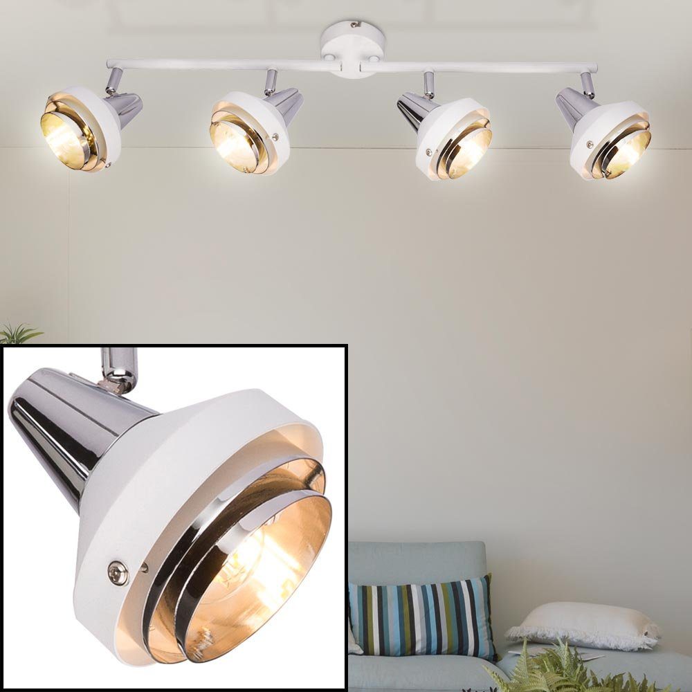 LED Spot Wandlampe Design Leuchte Flur Schlaf Wohn Ess Zimmer Büro Strahler weiß 