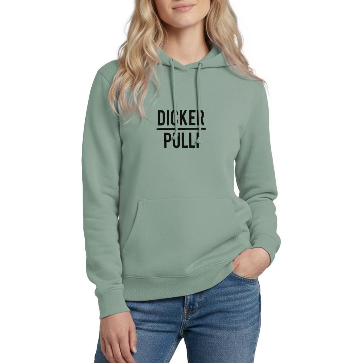 Spreadshirt Hoodie Dicker Pulli Lustiges Geschenk Damen Hoodie (1-tlg)