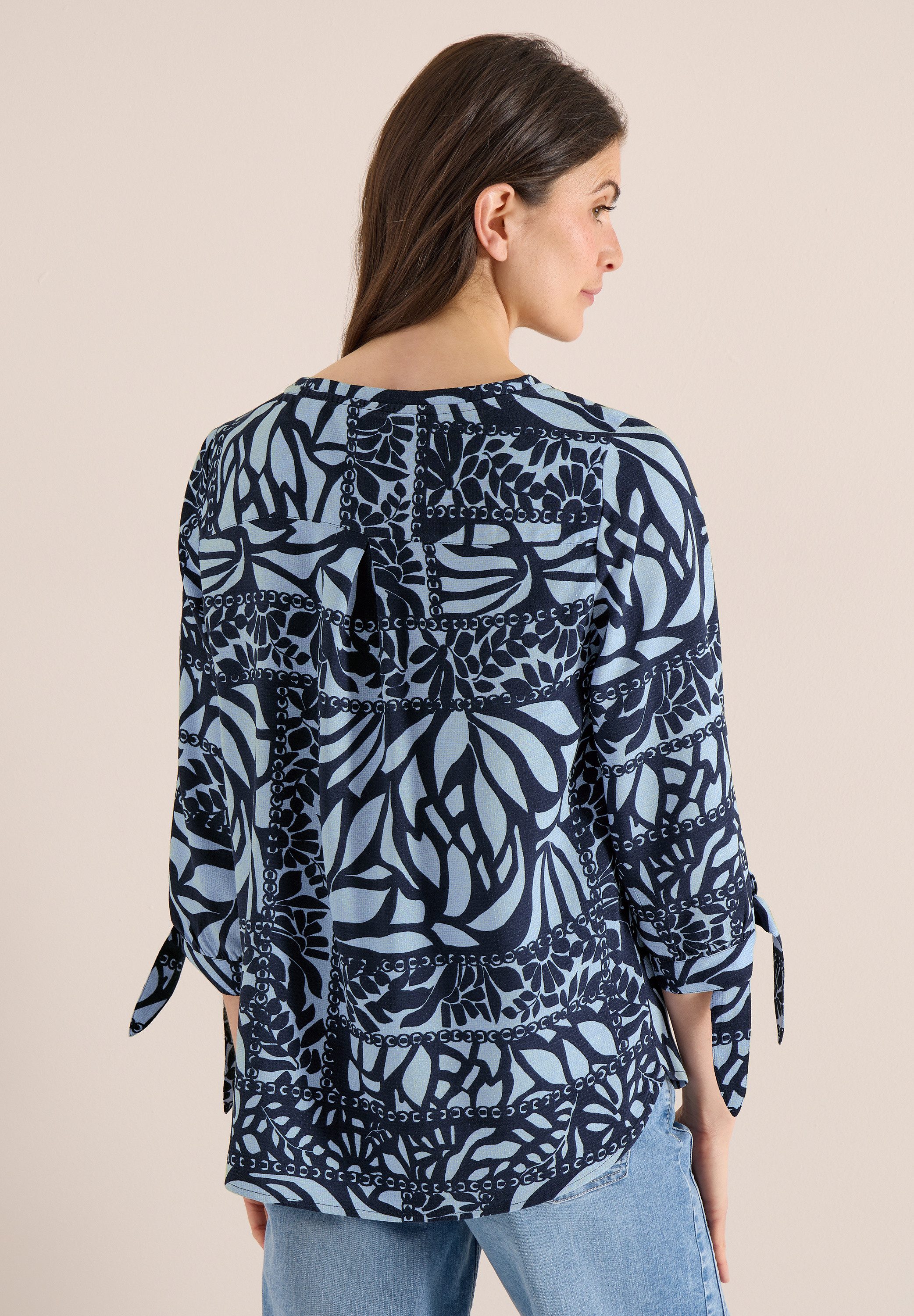CECIL Klassische Bluse mit 3/4 Ärmeln