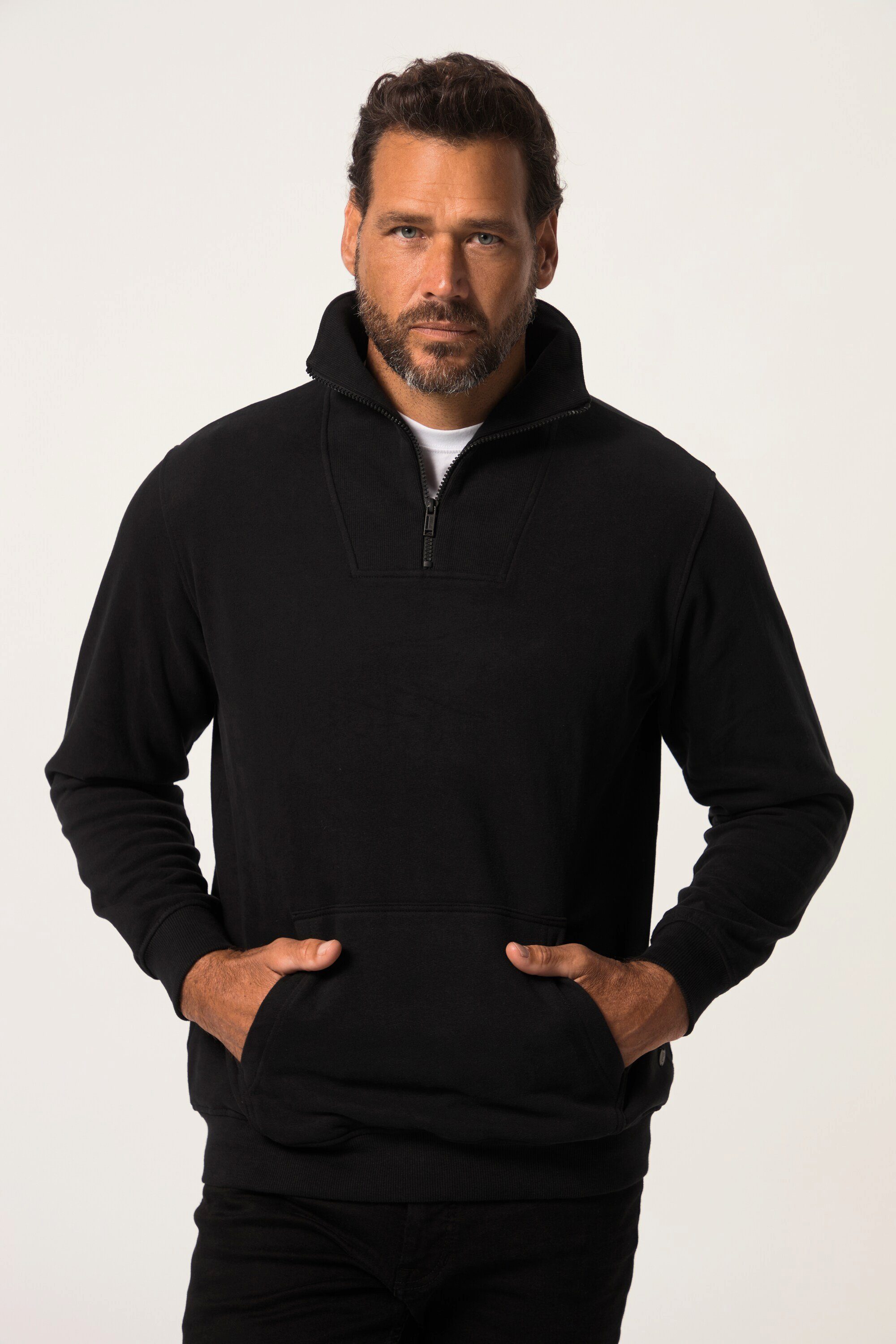 JP1880 Sweatshirt Troyer Sweat Stehkragen mit günstig online kaufen