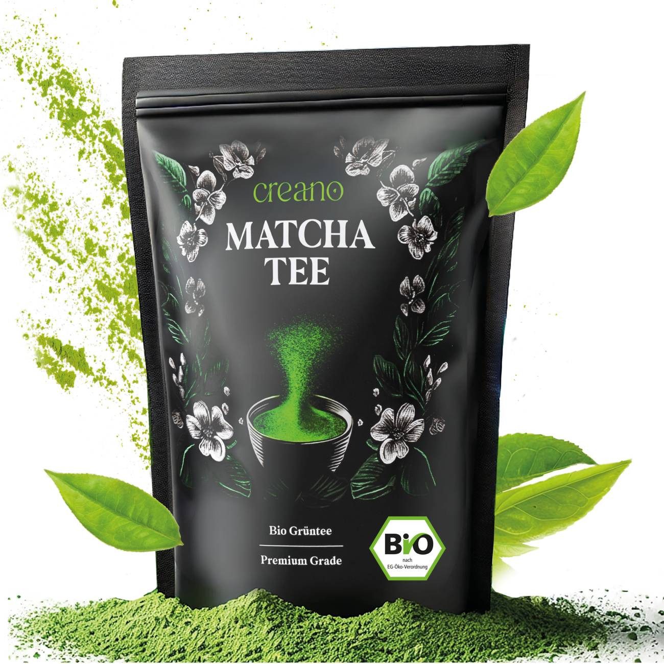 Creano Tee Creano Bio Matcha Tee 100g, 1 x 1 St., BIO Qualität
