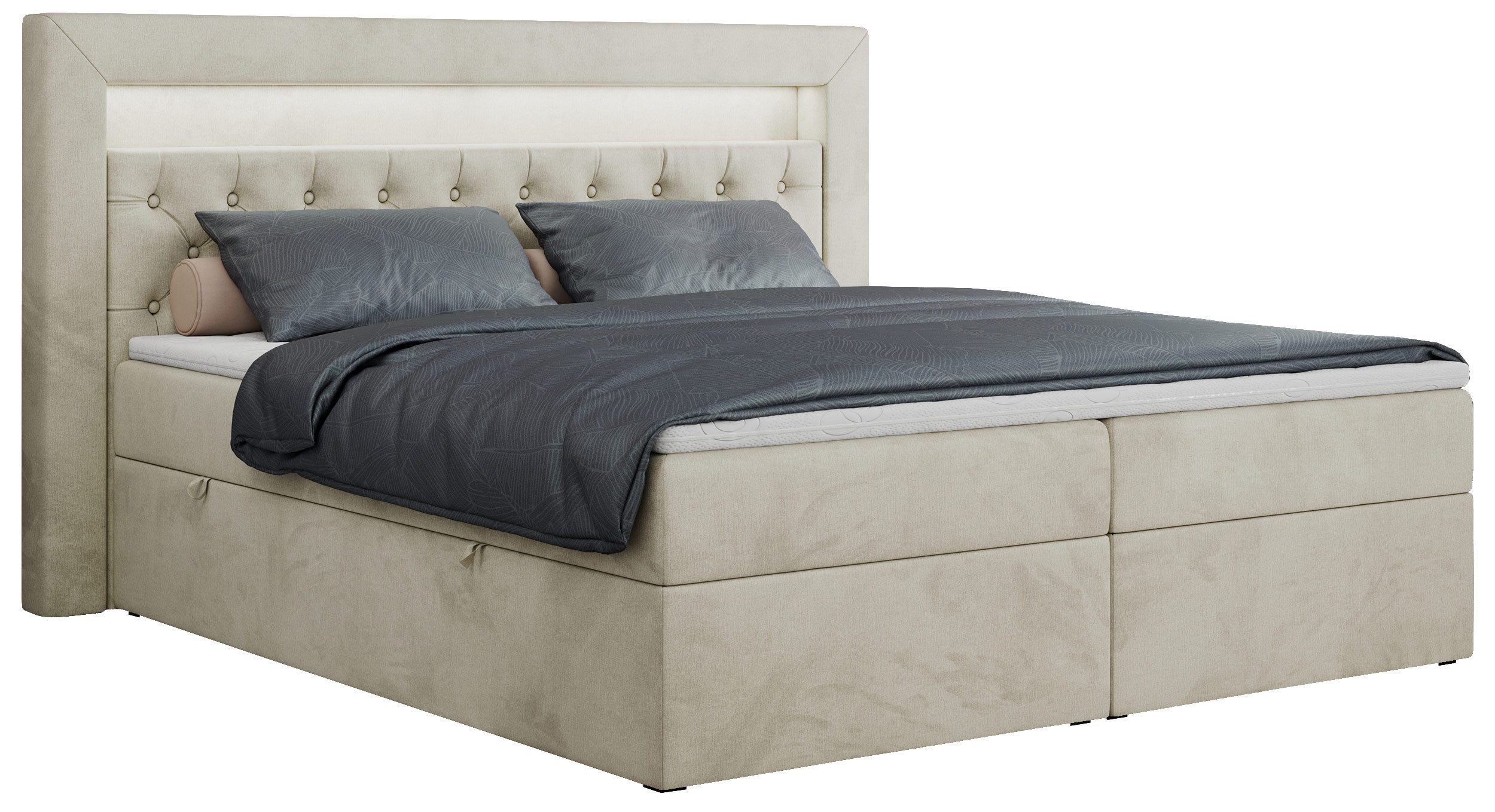MKS MÖBEL Boxspringbett Gold 6 (Set, günstig online kaufen