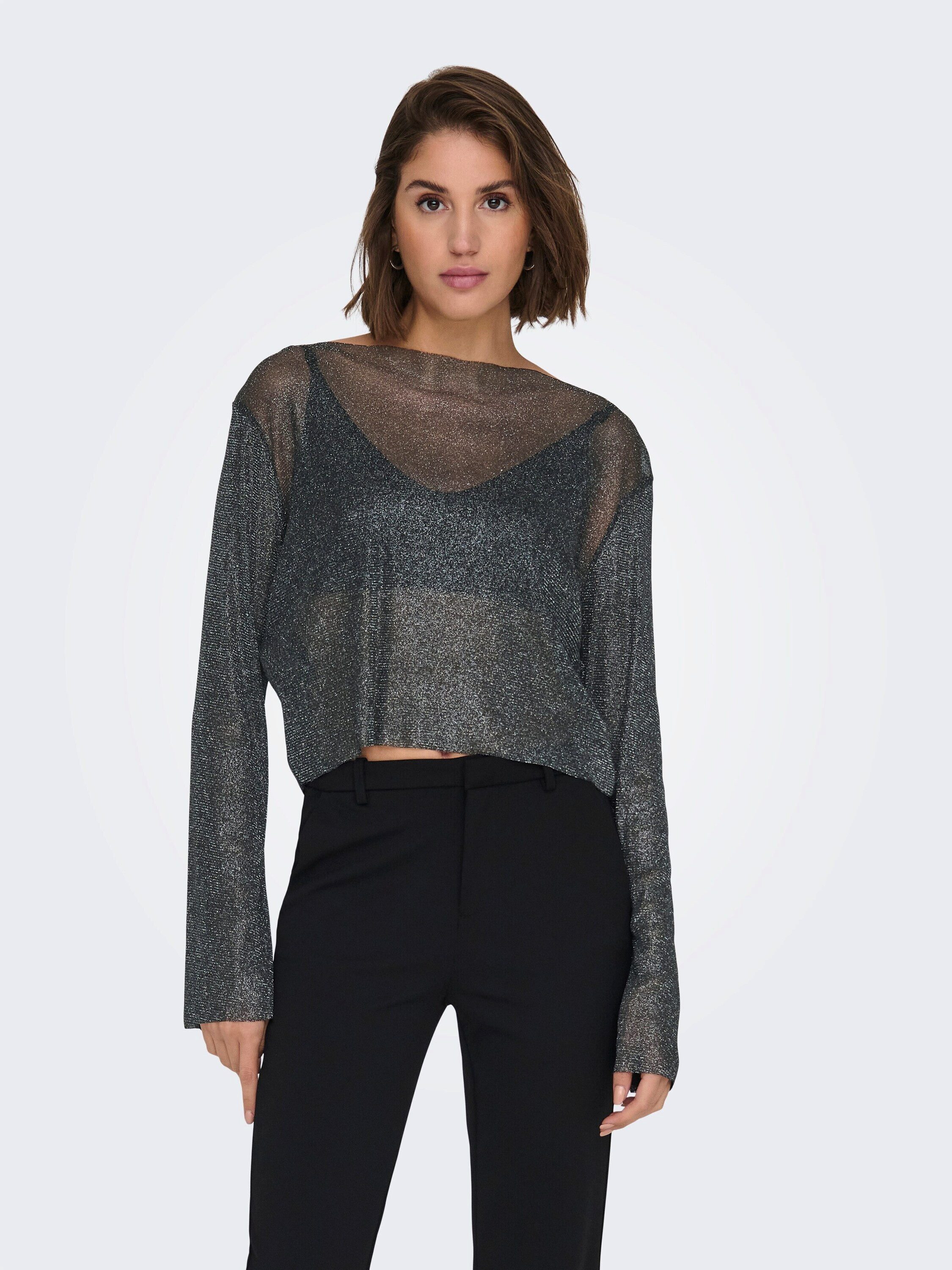 ONLY Langarmshirt ONLMERLA (1-tlg) Plain/ohne Details günstig online kaufen