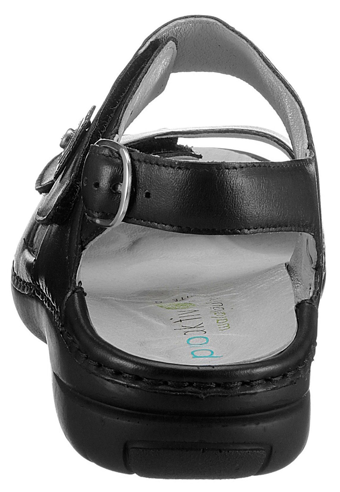 Waldläufer GUNNA Riemchensandale, Sommerschuh, Sandalette, Keilabsatz, mit günstig online kaufen