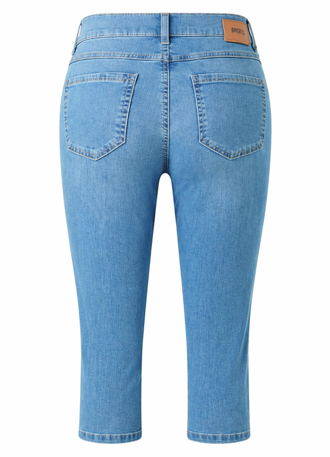 ANGELS 5-Pocket-Jeans ANACAPRI in Capri-Länge, Slim Fit mit Stretch