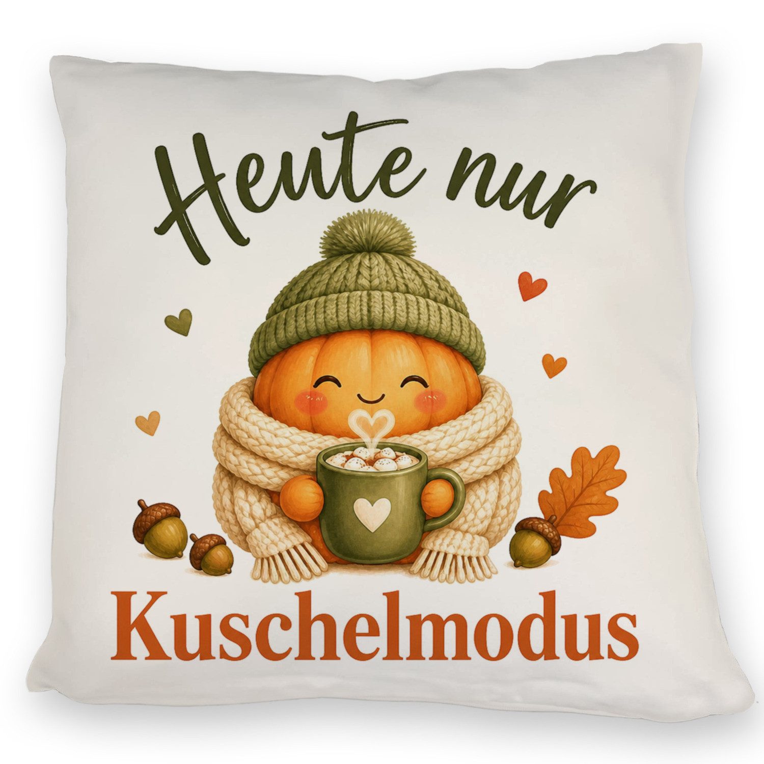 speecheese Dekokissen Kissen Kuschelmodus liebevolles Dekokissen für Wohnräume Mit Spruch: