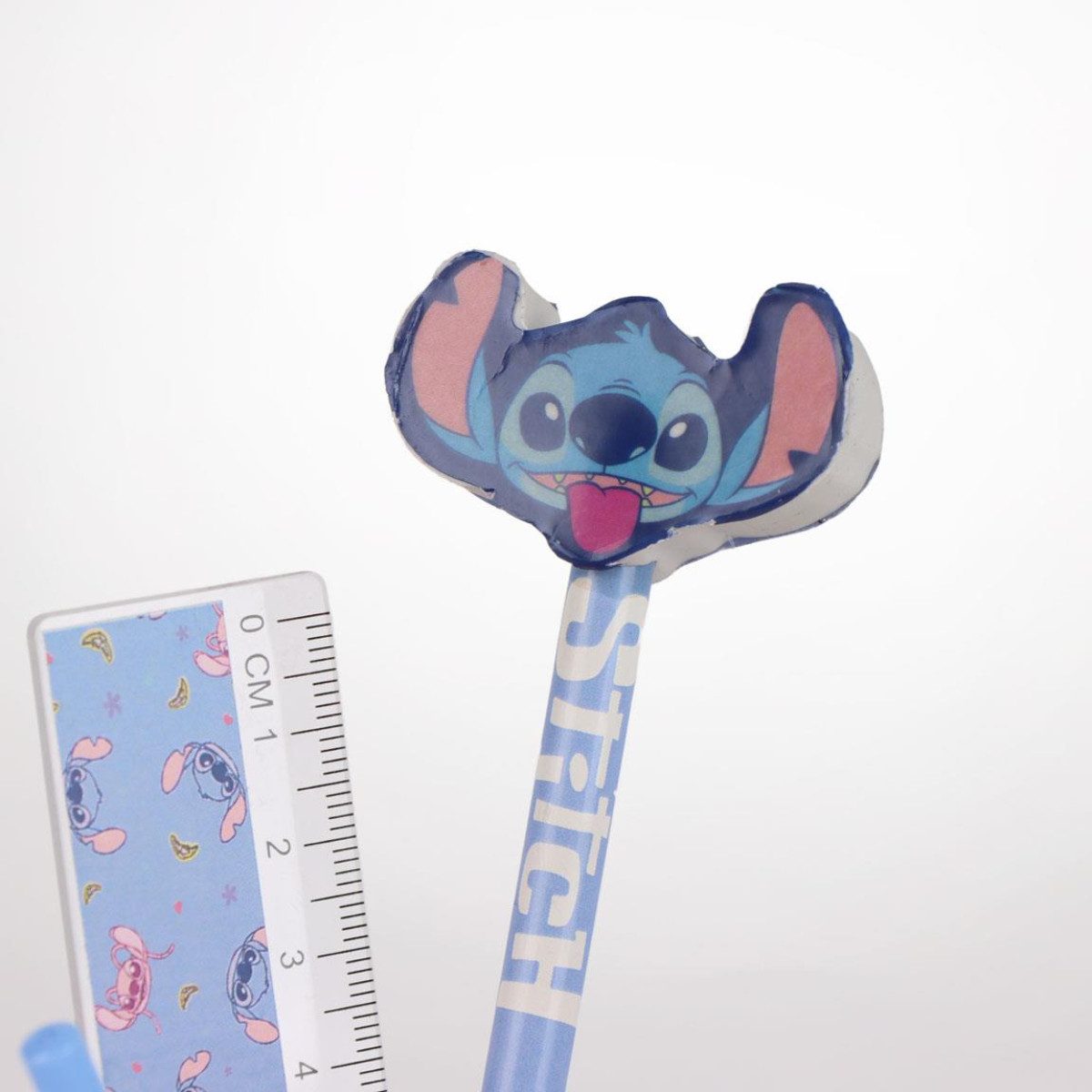 Cerda Bleistift Disney Stitch Schreibwaren-Set mit Stiftehalter Kinder Schreibset