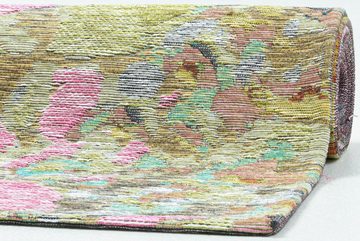 Teppich Keitum 006, Sansibar, rechteckig, Höhe: 3 mm, Flachgewebe, modernes Design, Motiv Totenkopf & gekreuzte Säbel